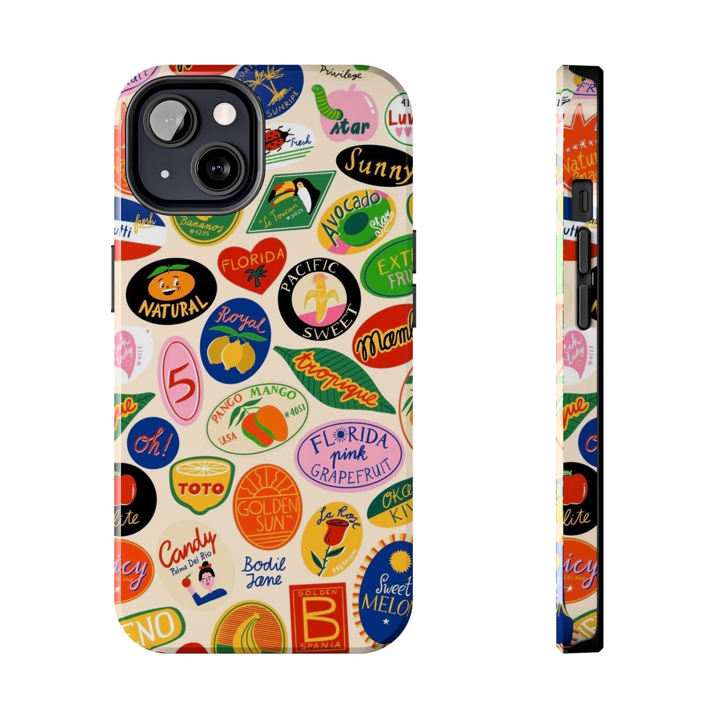 Florida Sunshine Labels Tough iPhone Cases - SmartHomeGoodies