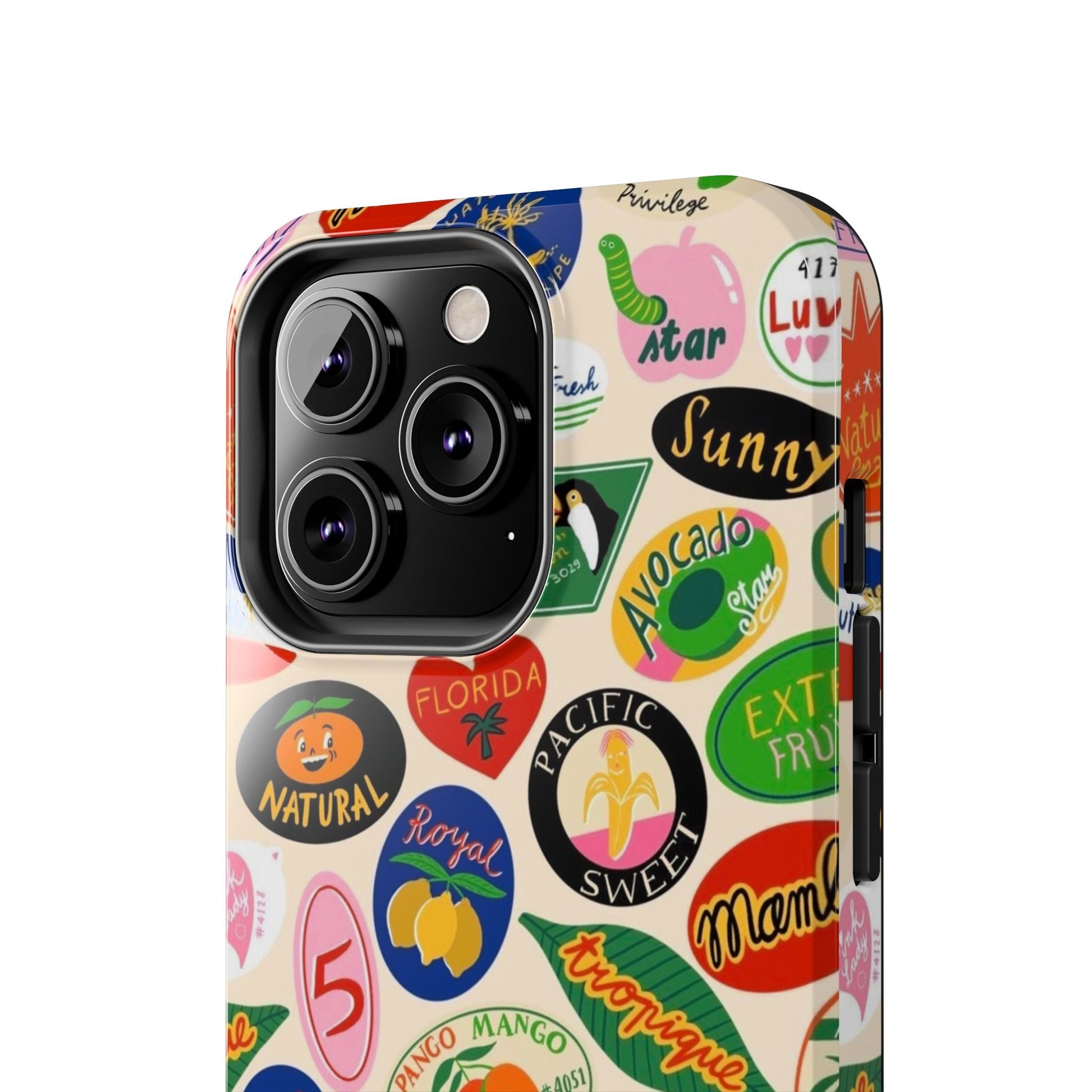 Florida Sunshine Labels Tough iPhone Cases - SmartHomeGoodies