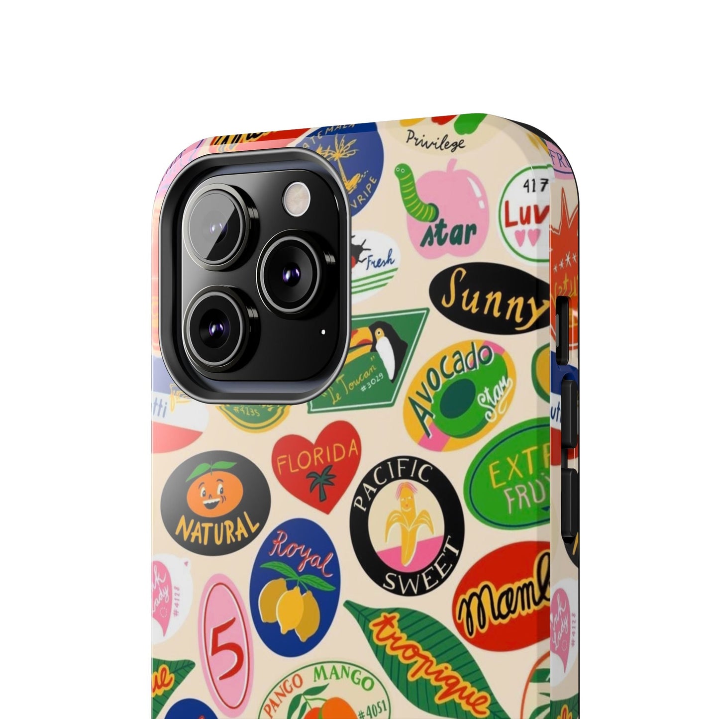 Florida Sunshine Labels Tough iPhone Cases - SmartHomeGoodies