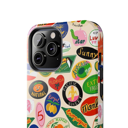 Florida Sunshine Labels Tough iPhone Cases - SmartHomeGoodies