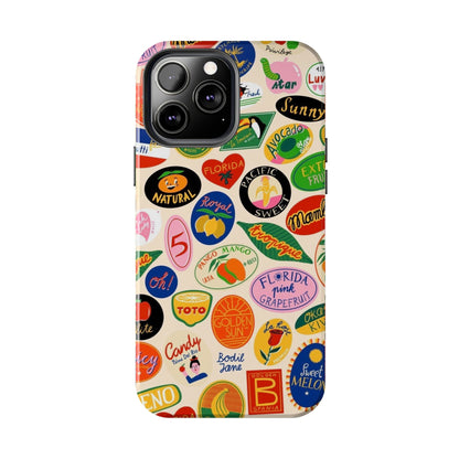 Florida Sunshine Labels Tough iPhone Cases - SmartHomeGoodies