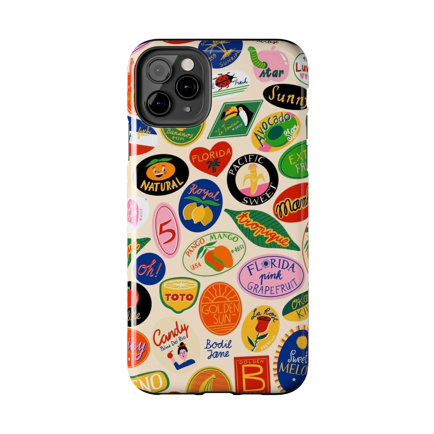 Florida Sunshine Labels Tough iPhone Cases - SmartHomeGoodies