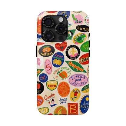 Florida Sunshine Labels Tough iPhone Cases - SmartHomeGoodies
