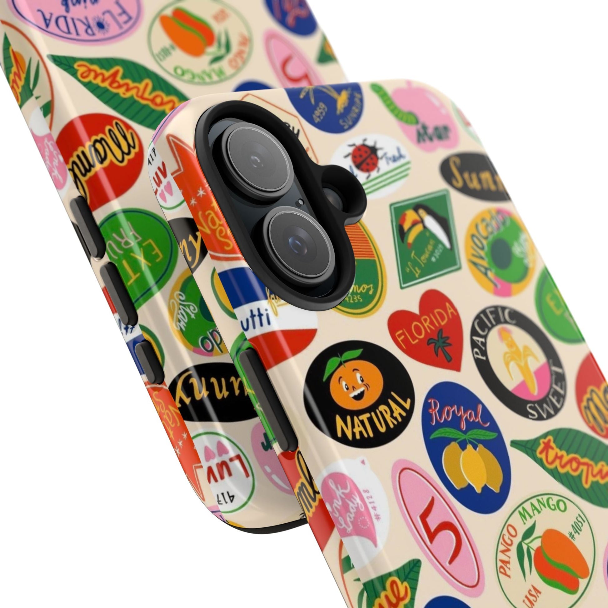 Florida Sunshine Labels Tough iPhone Cases - SmartHomeGoodies