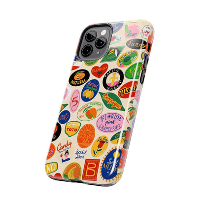 Florida Sunshine Labels Tough iPhone Cases - SmartHomeGoodies