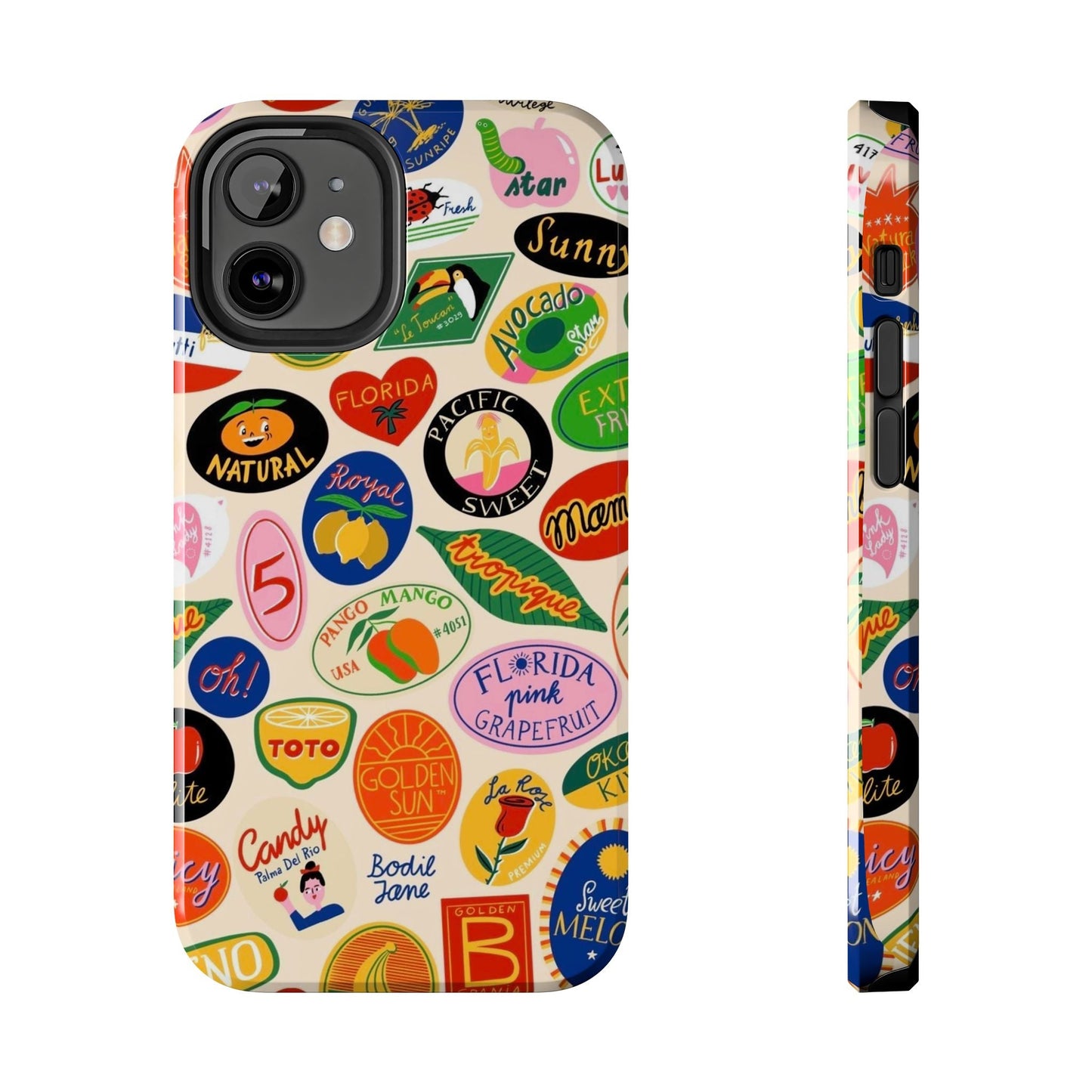 Florida Sunshine Labels Tough iPhone Cases - SmartHomeGoodies