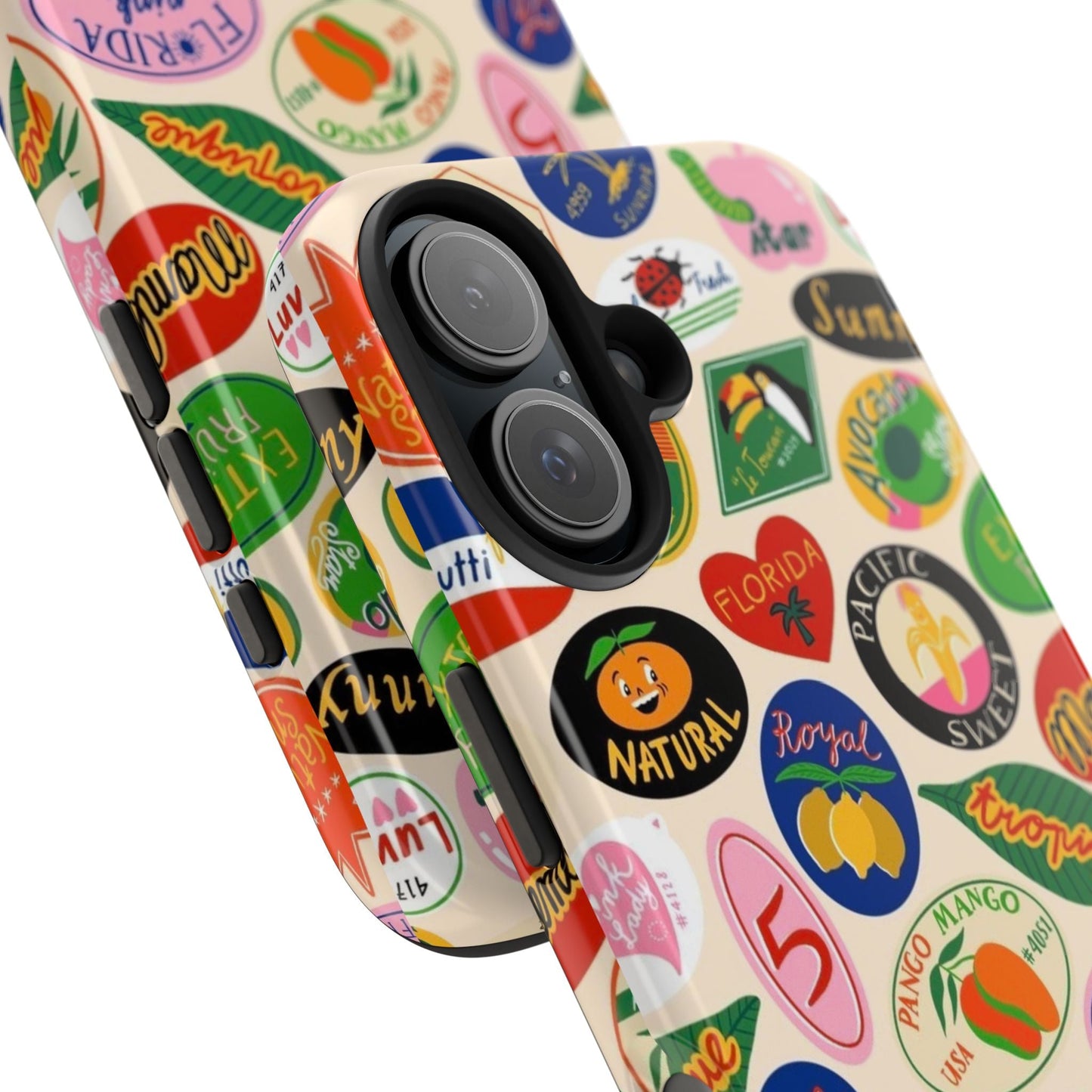 Florida Sunshine Labels Tough iPhone Cases - SmartHomeGoodies