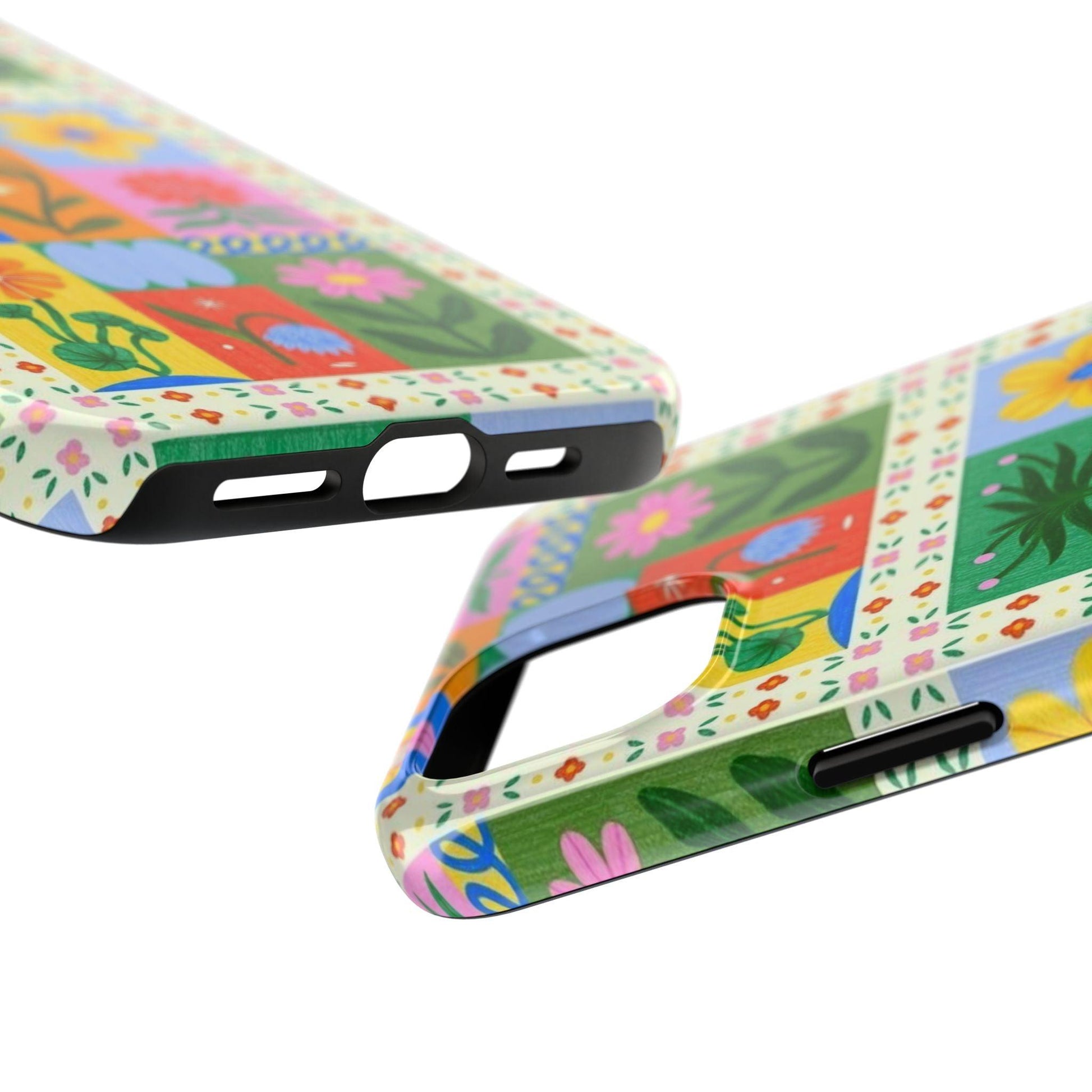 Flower Garden Paradise Tough iPhone Cases - SmartHomeGoodies