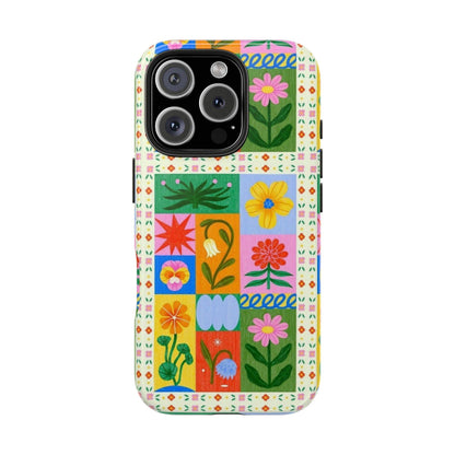 Flower Garden Paradise Tough iPhone Cases - SmartHomeGoodies