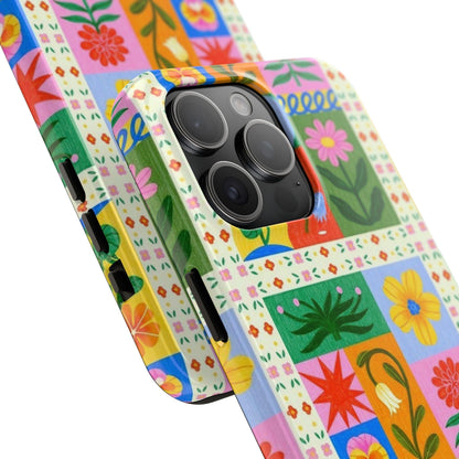 Flower Garden Paradise Tough iPhone Cases - SmartHomeGoodies