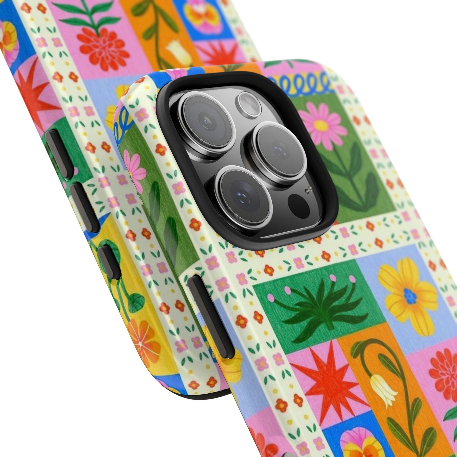 Flower Garden Paradise Tough iPhone Cases - SmartHomeGoodies