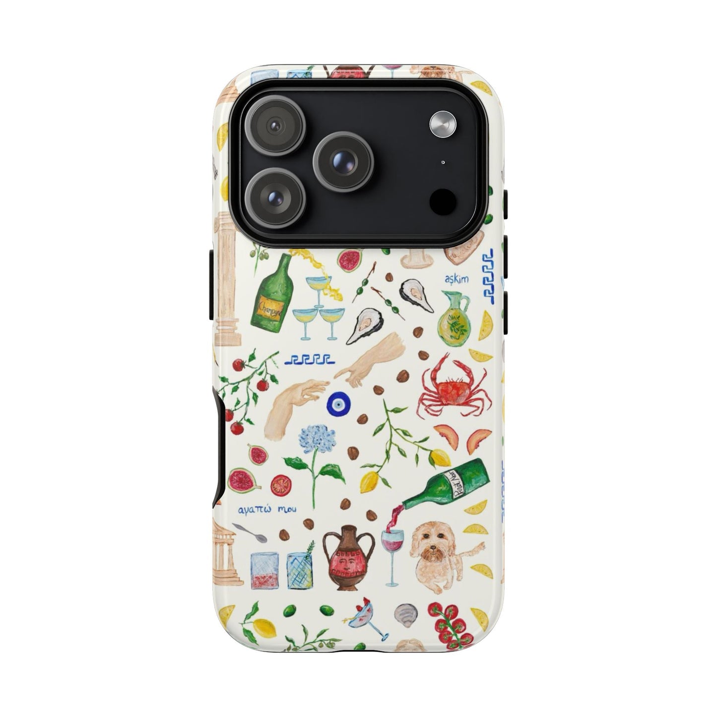 From Greece with Love Phone Case - SmartHomeGoodies