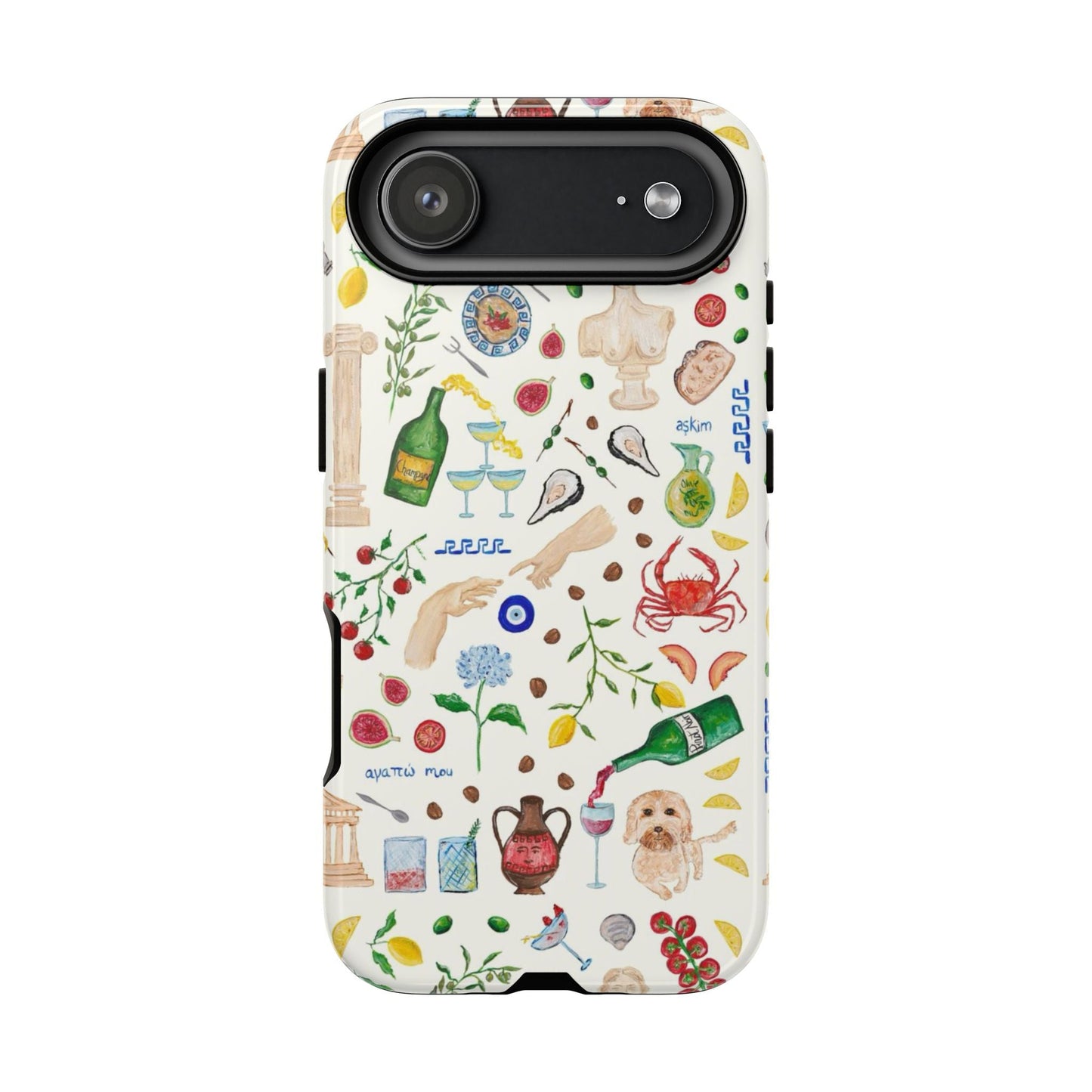 From Greece with Love Phone Case - SmartHomeGoodies