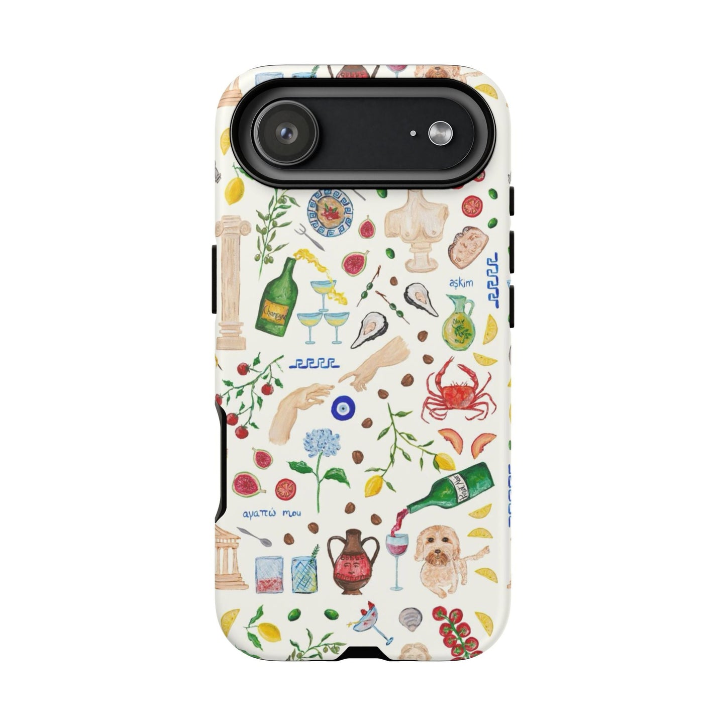 From Greece with Love Phone Case - SmartHomeGoodies