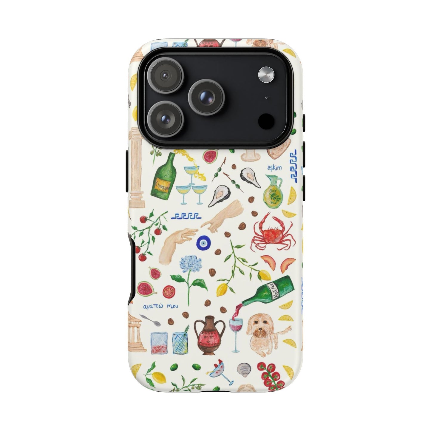 From Greece with Love Phone Case - SmartHomeGoodies