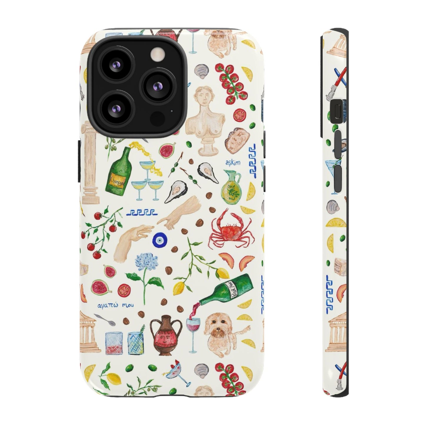 From Greece with Love Phone Case - SmartHomeGoodies