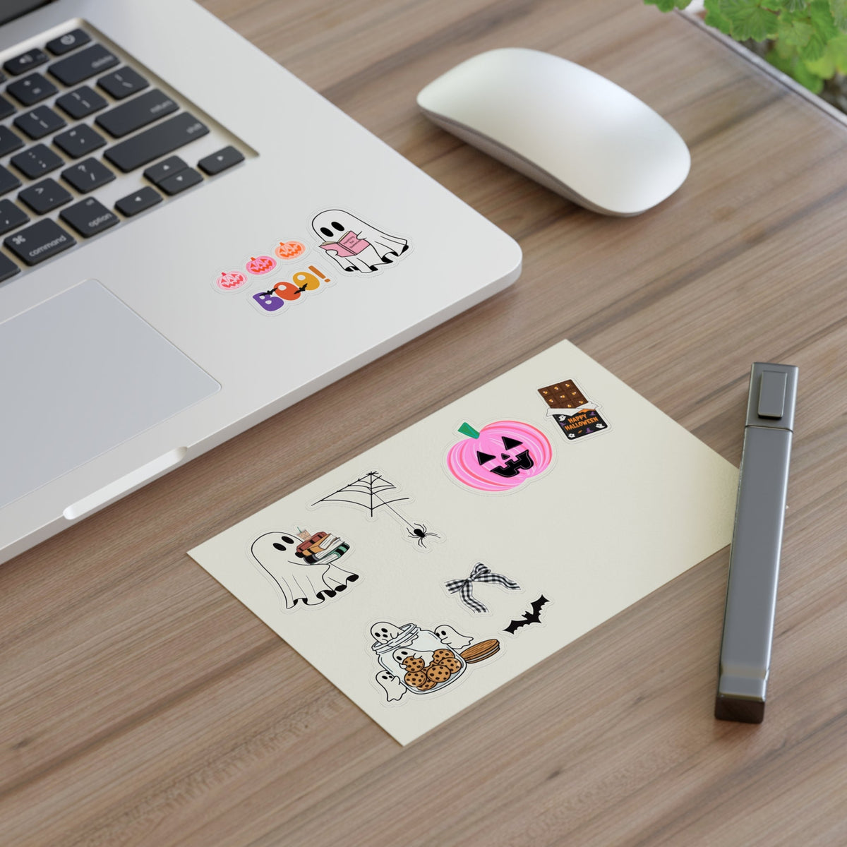 Ghost Hobbies - Halloween Sticker Sheet - SmartHomeGoodies