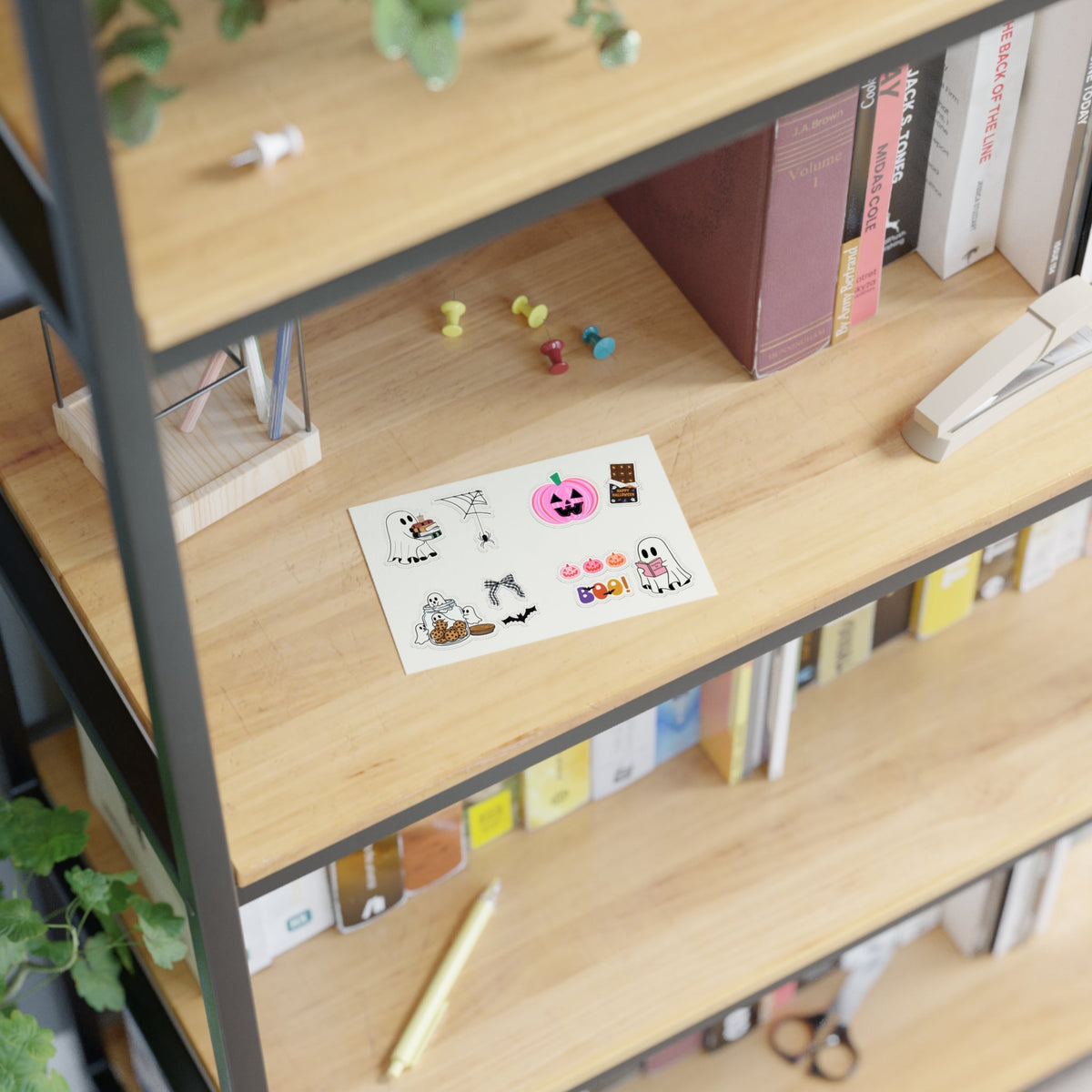 Ghost Hobbies - Halloween Sticker Sheet - SmartHomeGoodies