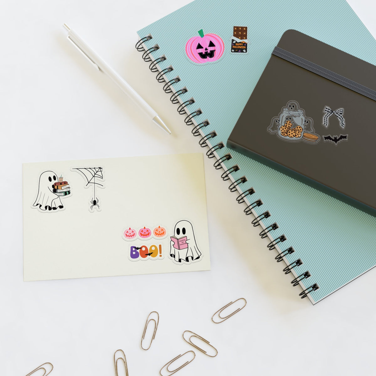 Ghost Hobbies - Halloween Sticker Sheet - SmartHomeGoodies