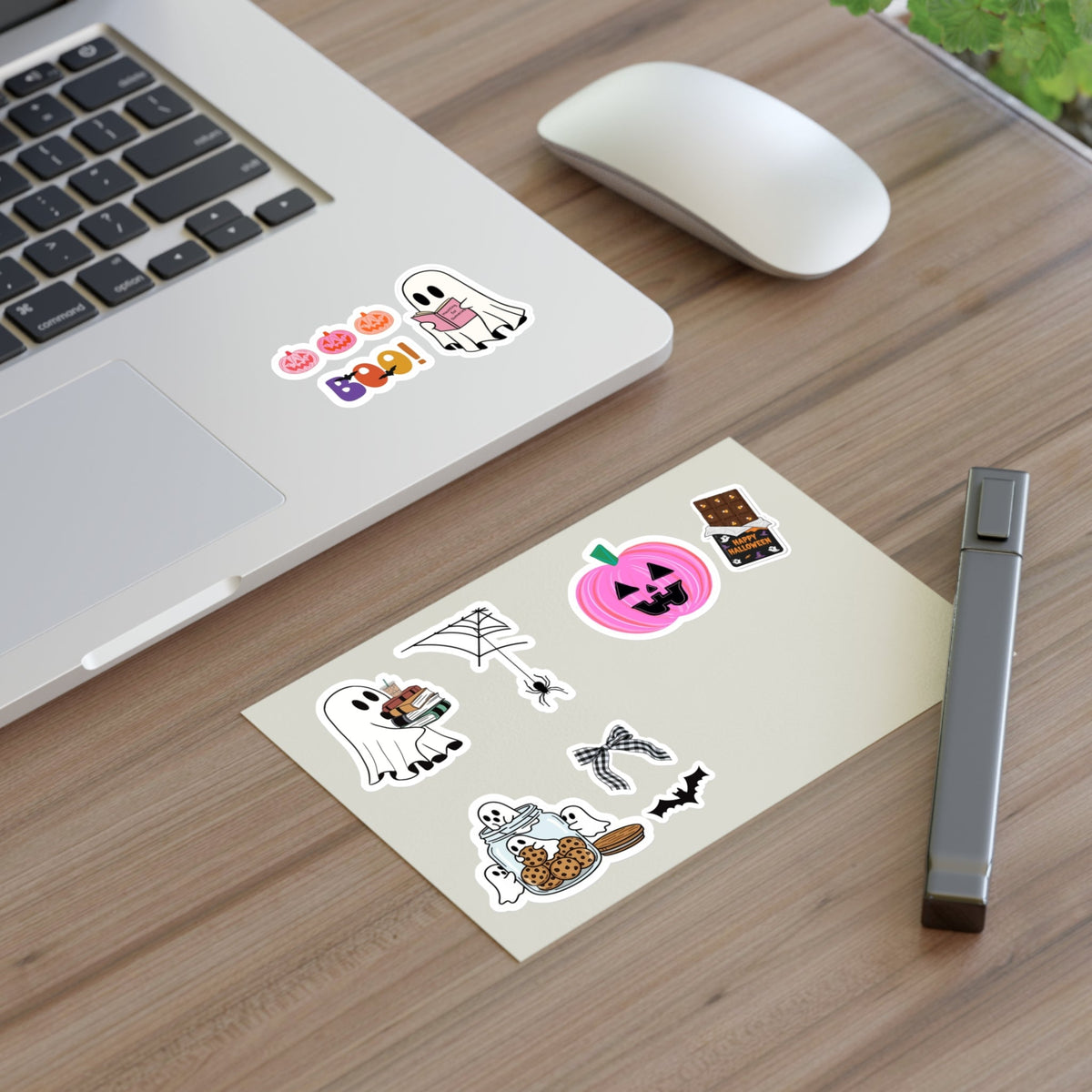 Ghost Hobbies - Halloween Sticker Sheet - SmartHomeGoodies