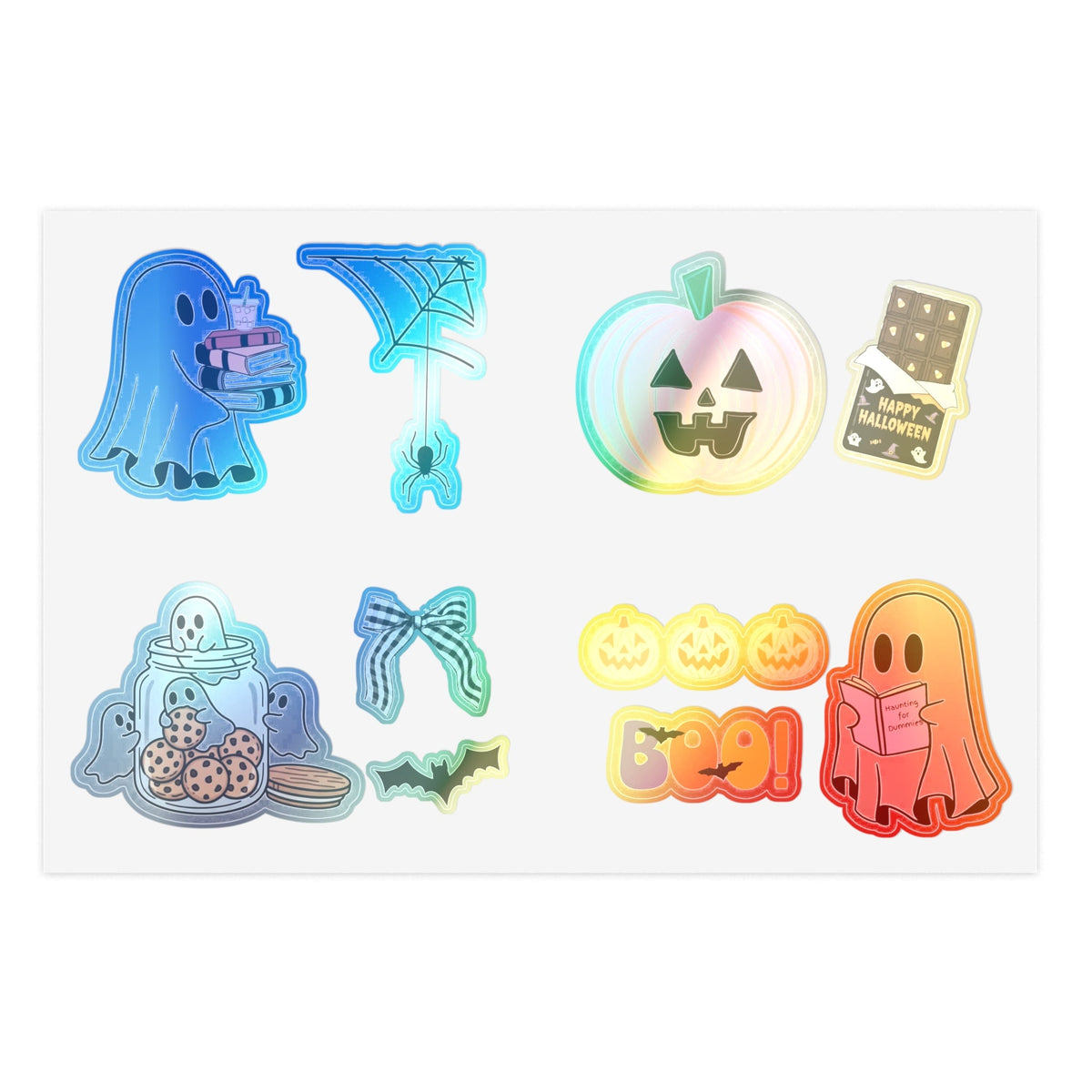 Ghost Hobbies - Halloween Sticker Sheet - SmartHomeGoodies