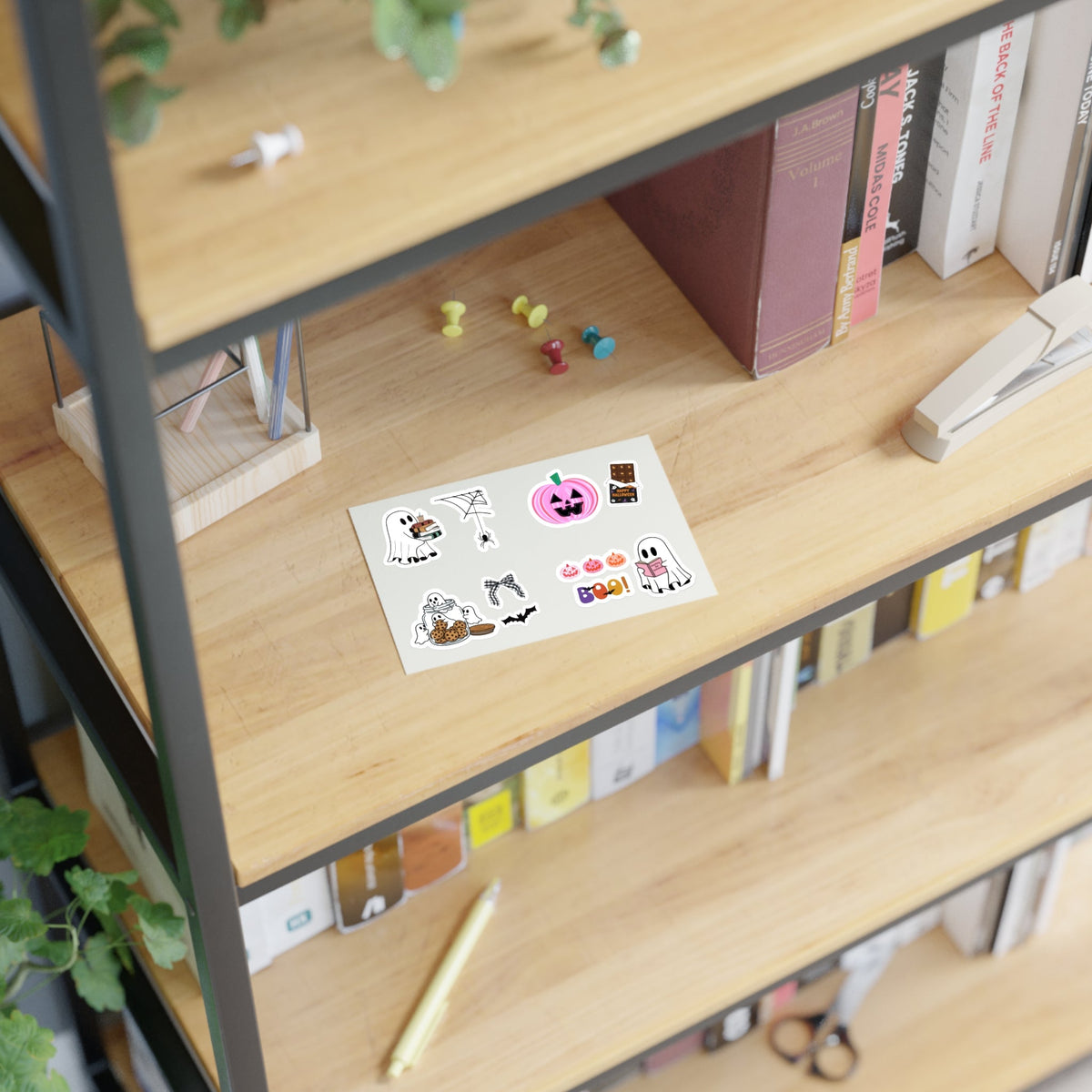 Ghost Hobbies - Halloween Sticker Sheet - SmartHomeGoodies