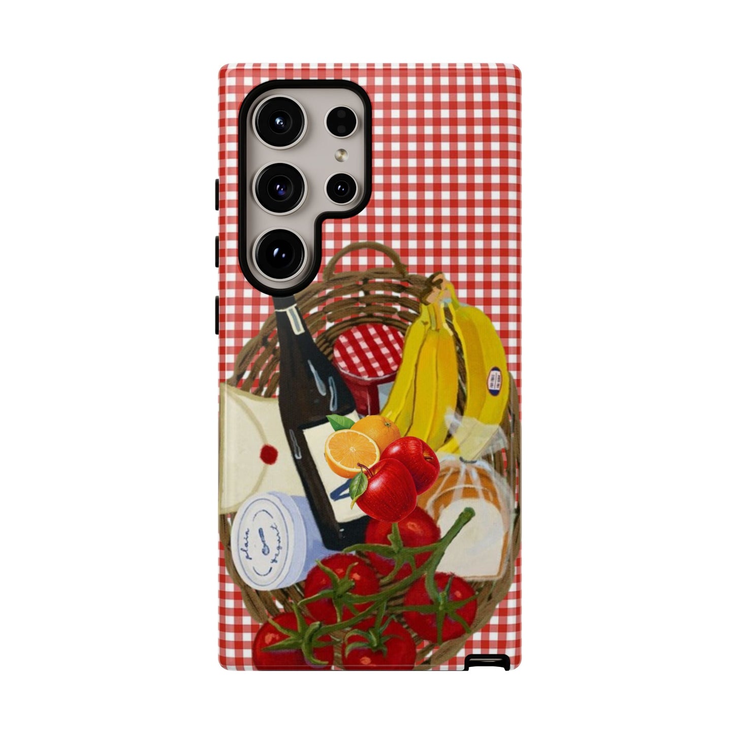 Gingham & Gratitude Phone Case - SmartHomeGoodies