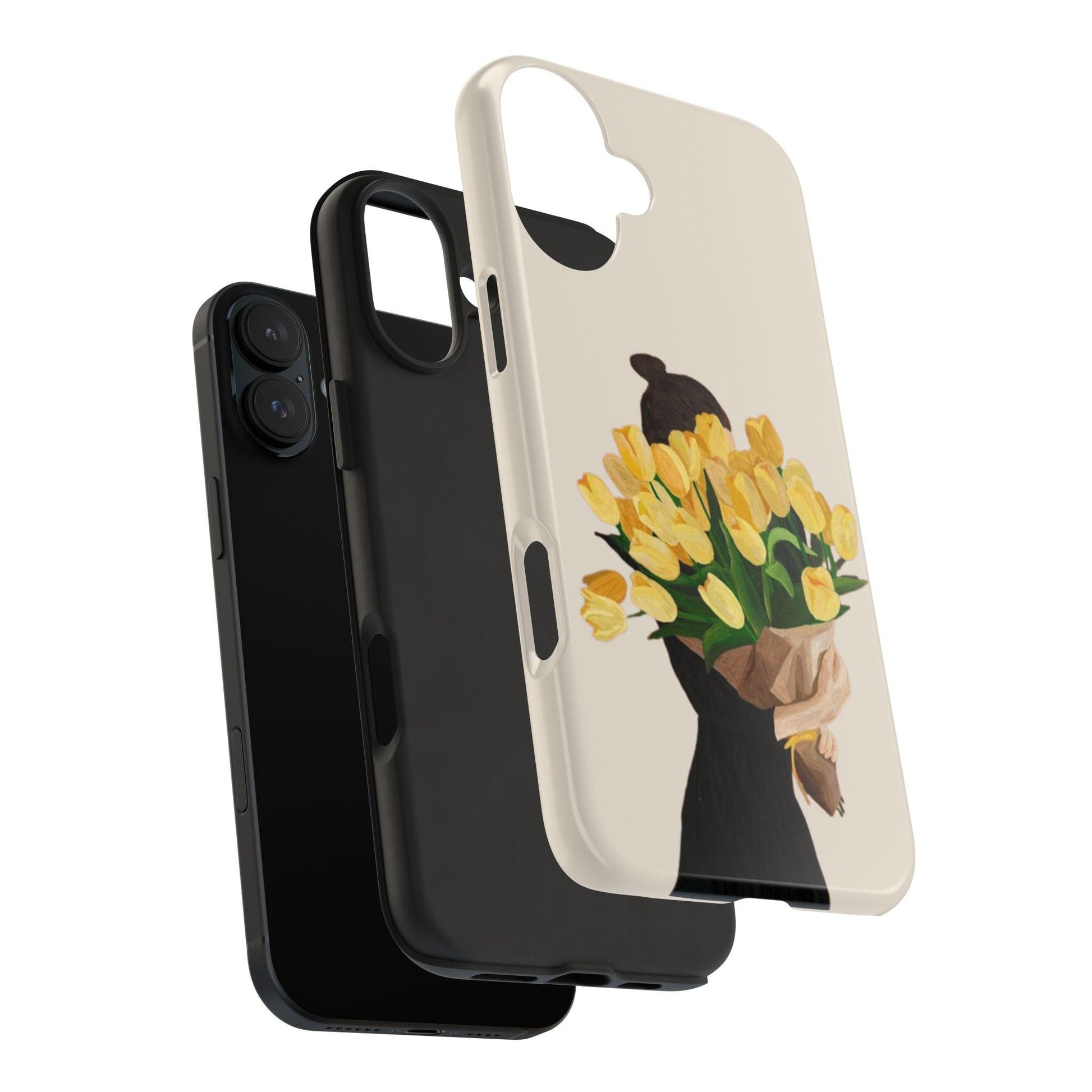 Golden Blooms: Femme Elegance Edition Tough Phone Cases - SmartHomeGoodies