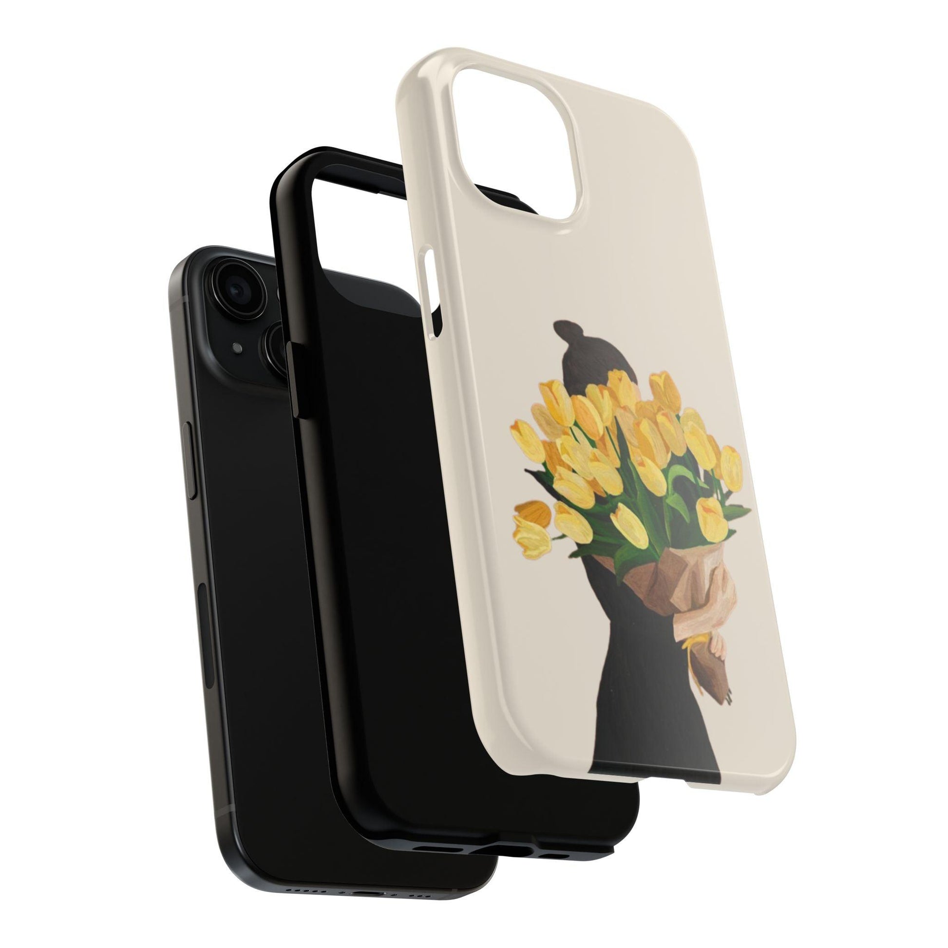 Golden Blooms: Femme Elegance Edition Tough Phone Cases - SmartHomeGoodies