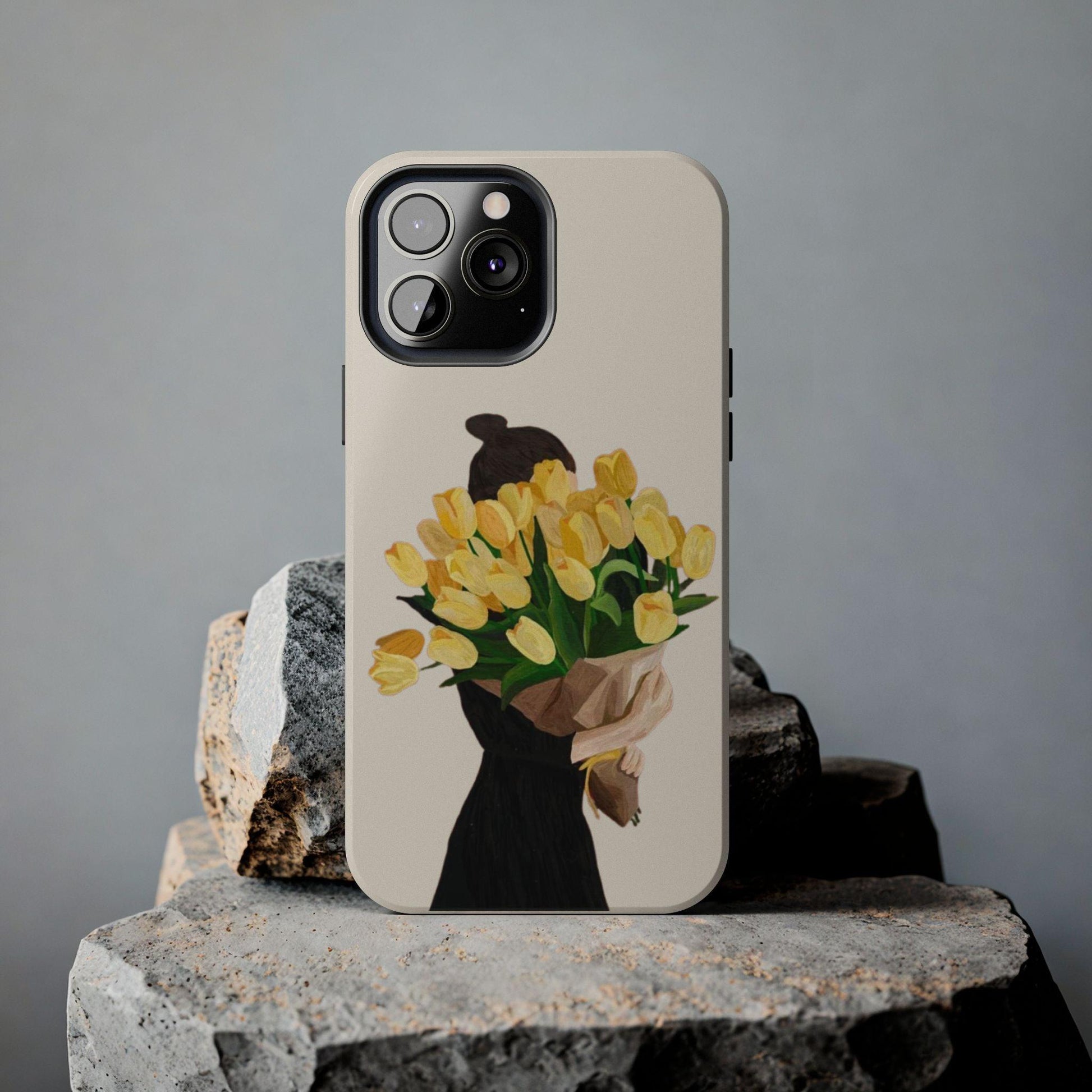 Golden Blooms: Femme Elegance Edition Tough Phone Cases - SmartHomeGoodies