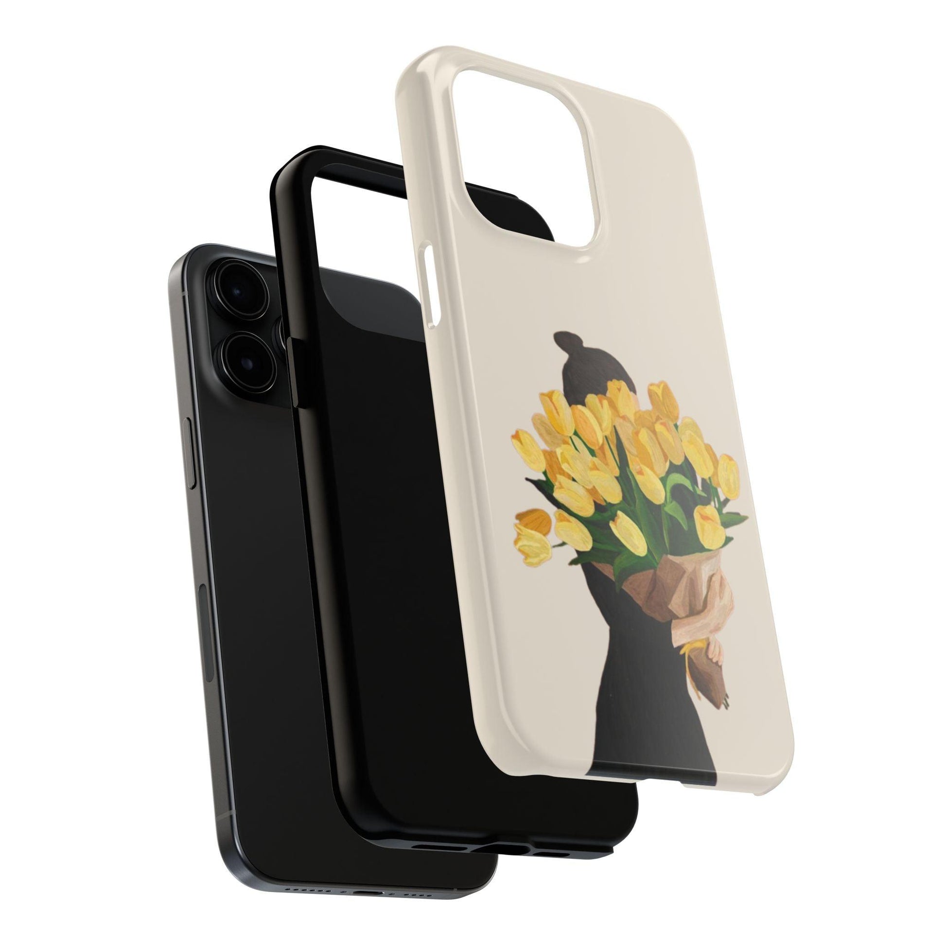 Golden Blooms: Femme Elegance Edition Tough Phone Cases - SmartHomeGoodies