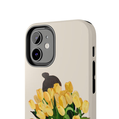 Golden Blooms: Femme Elegance Edition Tough Phone Cases - SmartHomeGoodies