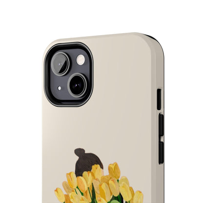 Golden Blooms: Femme Elegance Edition Tough Phone Cases - SmartHomeGoodies
