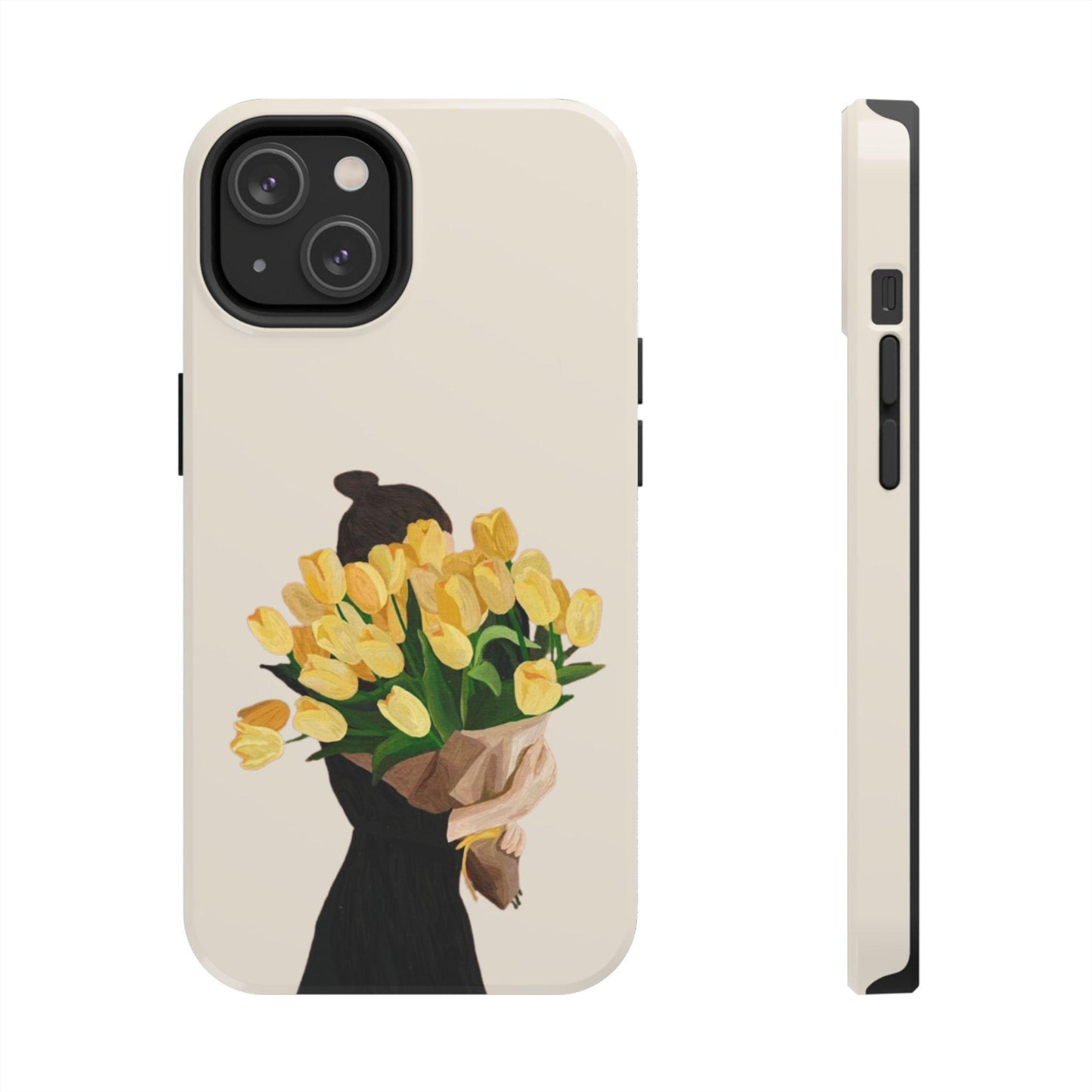 Golden Blooms: Femme Elegance Edition Tough Phone Cases - SmartHomeGoodies