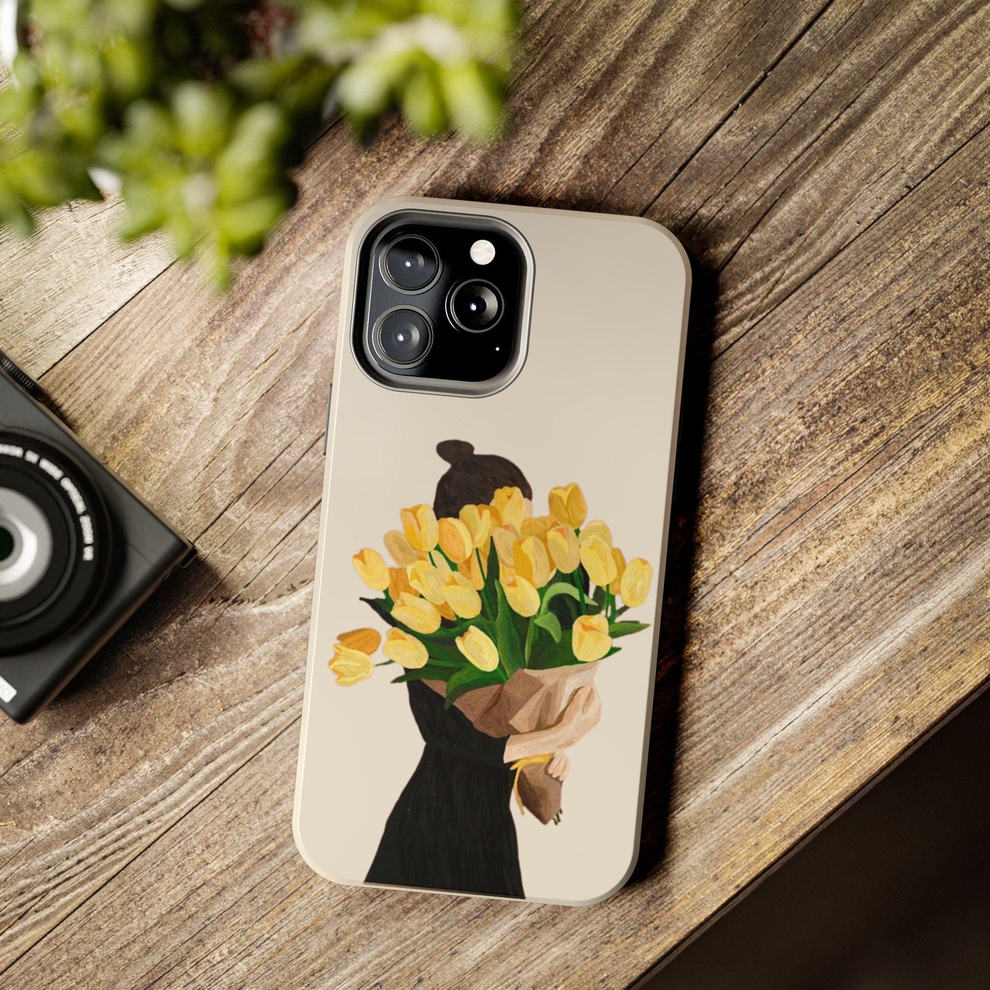 Golden Blooms: Femme Elegance Edition Tough Phone Cases - SmartHomeGoodies
