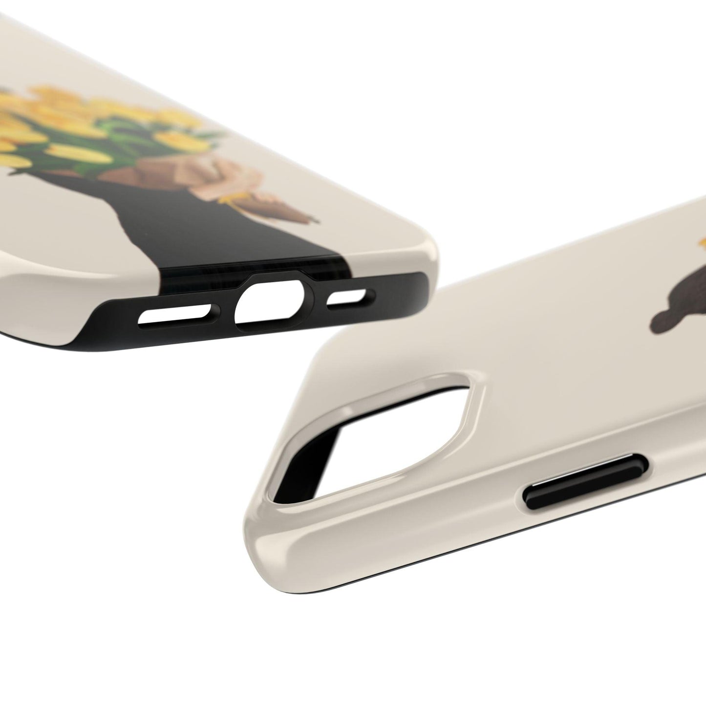 Golden Blooms: Femme Elegance Edition Tough Phone Cases - SmartHomeGoodies