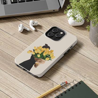 Golden Blooms: Femme Elegance Edition Tough Phone Cases - SmartHomeGoodies