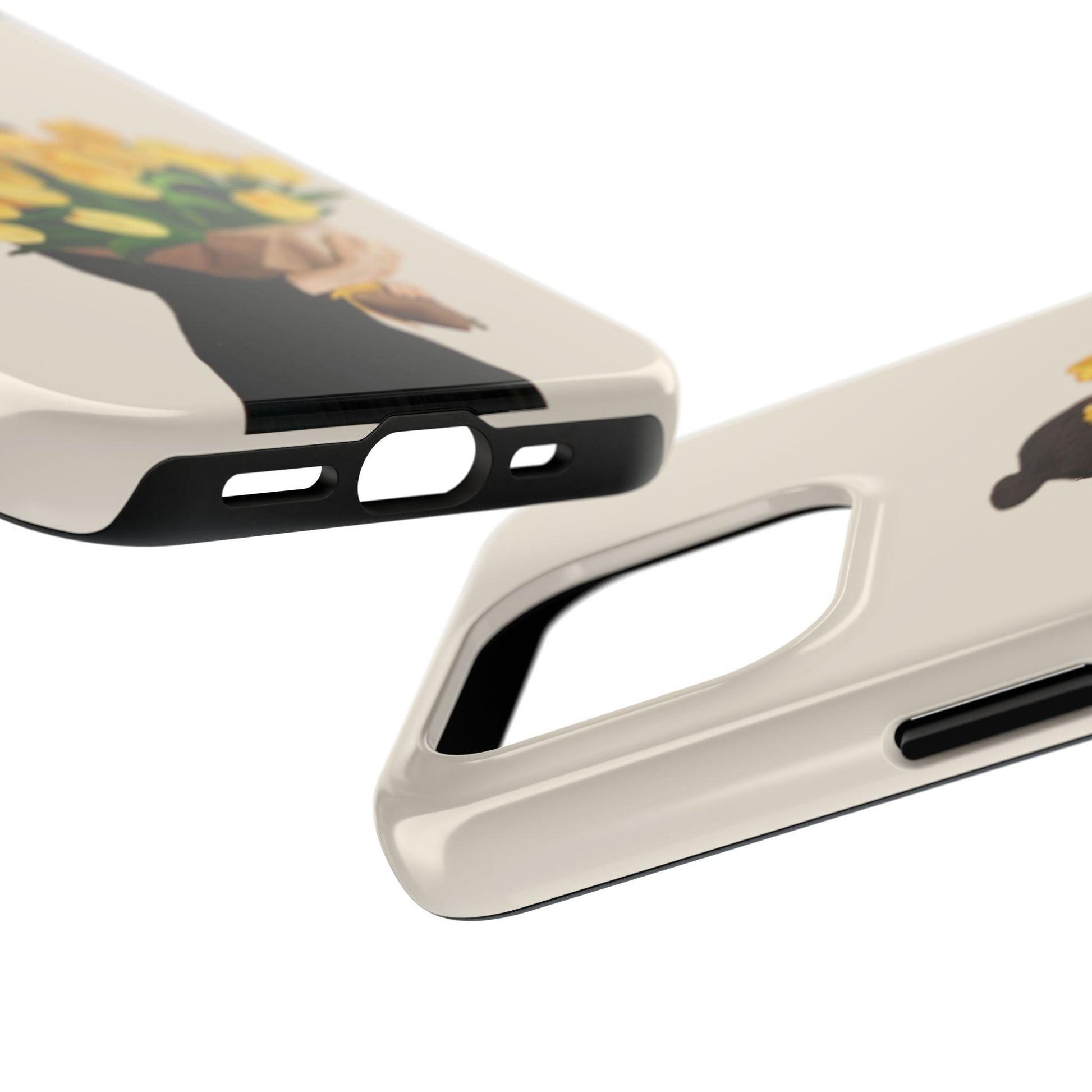 Golden Blooms: Femme Elegance Edition Tough Phone Cases - SmartHomeGoodies