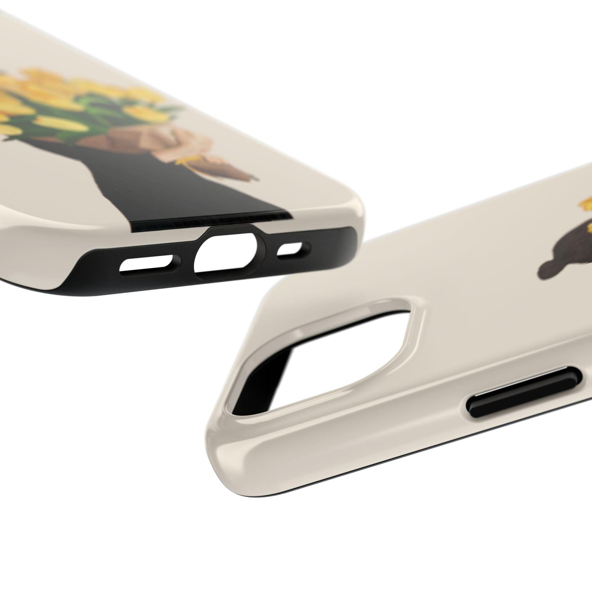 Golden Blooms: Femme Elegance Edition Tough Phone Cases - SmartHomeGoodies