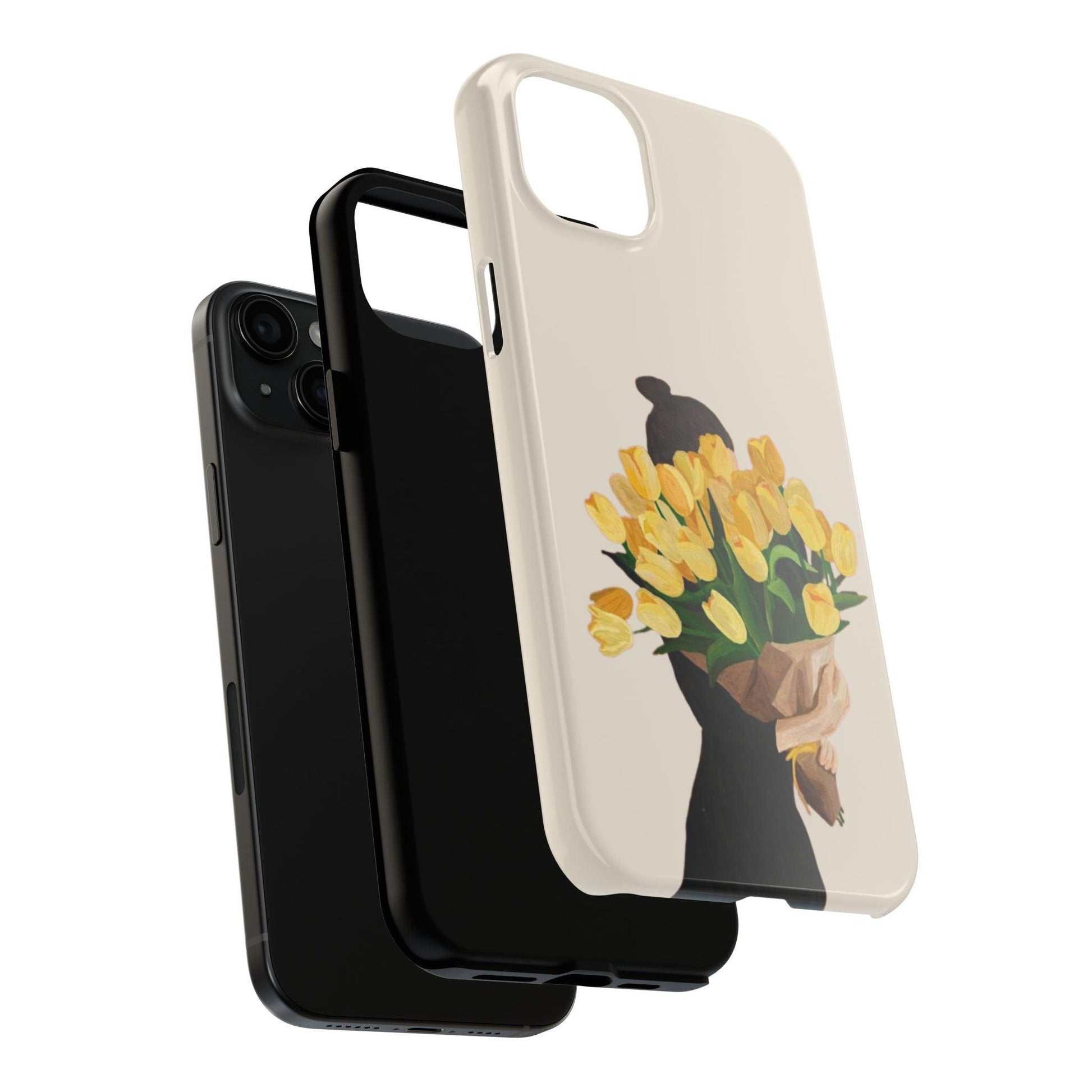 Golden Blooms: Femme Elegance Edition Tough Phone Cases - SmartHomeGoodies