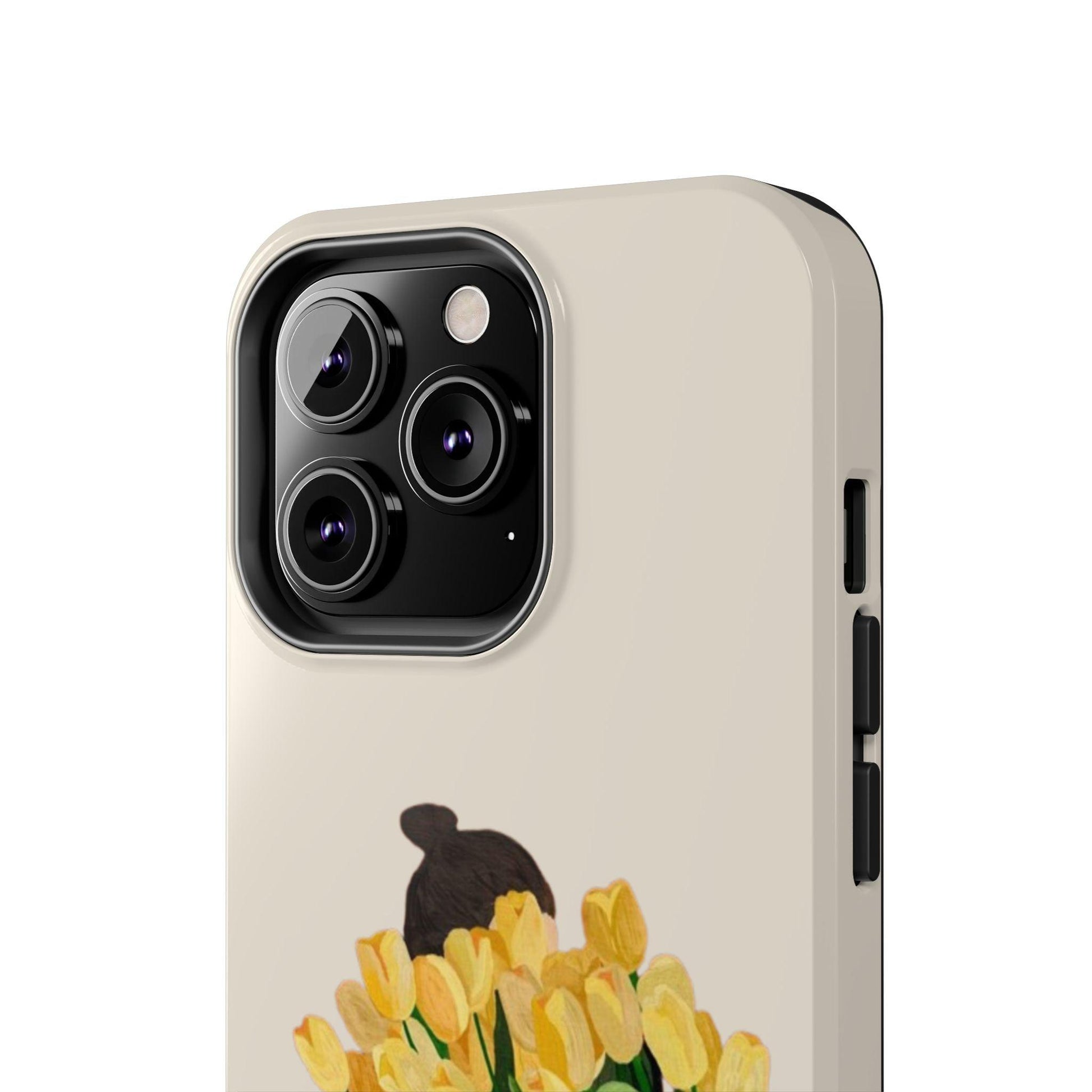 Golden Blooms: Femme Elegance Edition Tough Phone Cases - SmartHomeGoodies
