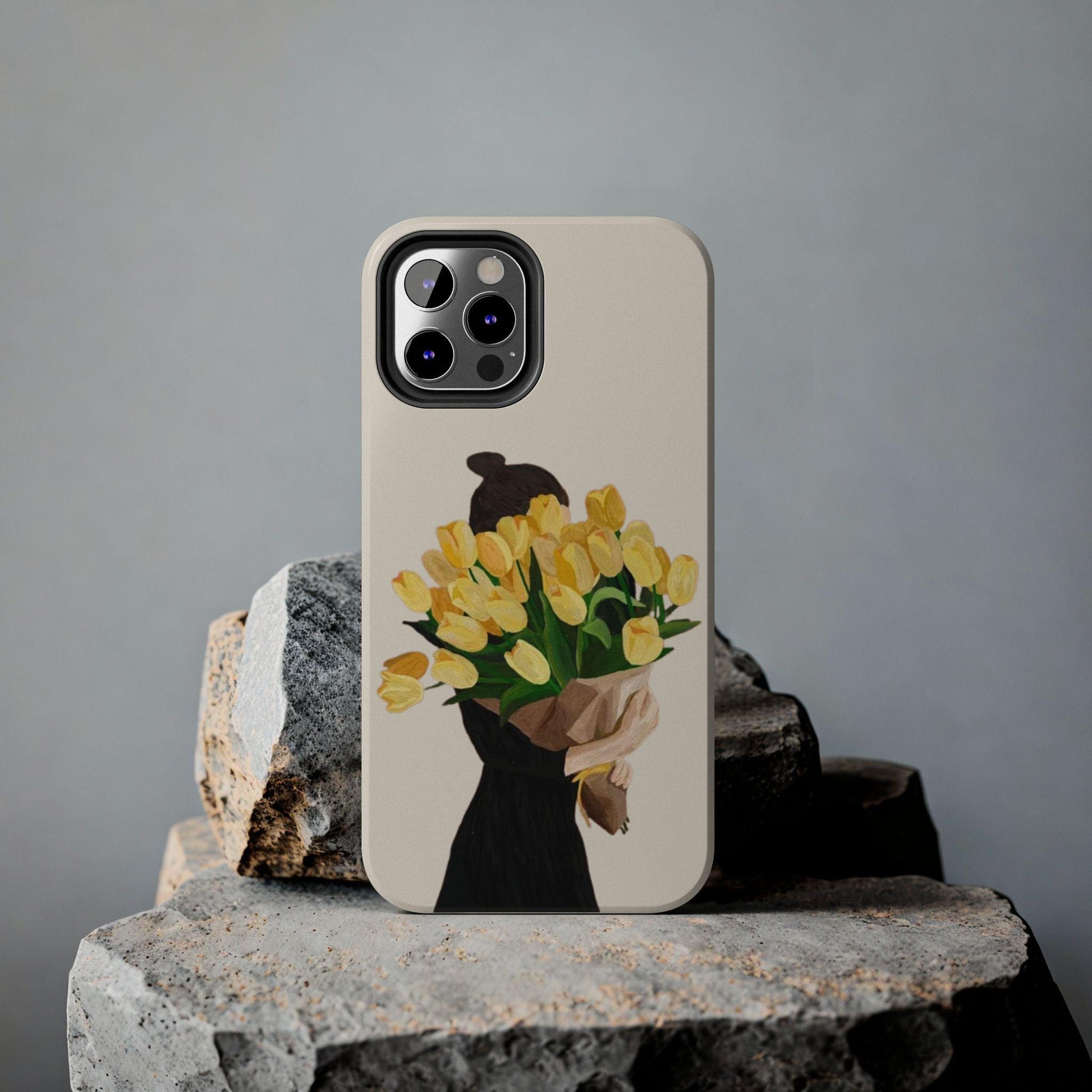 Golden Blooms: Femme Elegance Edition Tough Phone Cases - SmartHomeGoodies