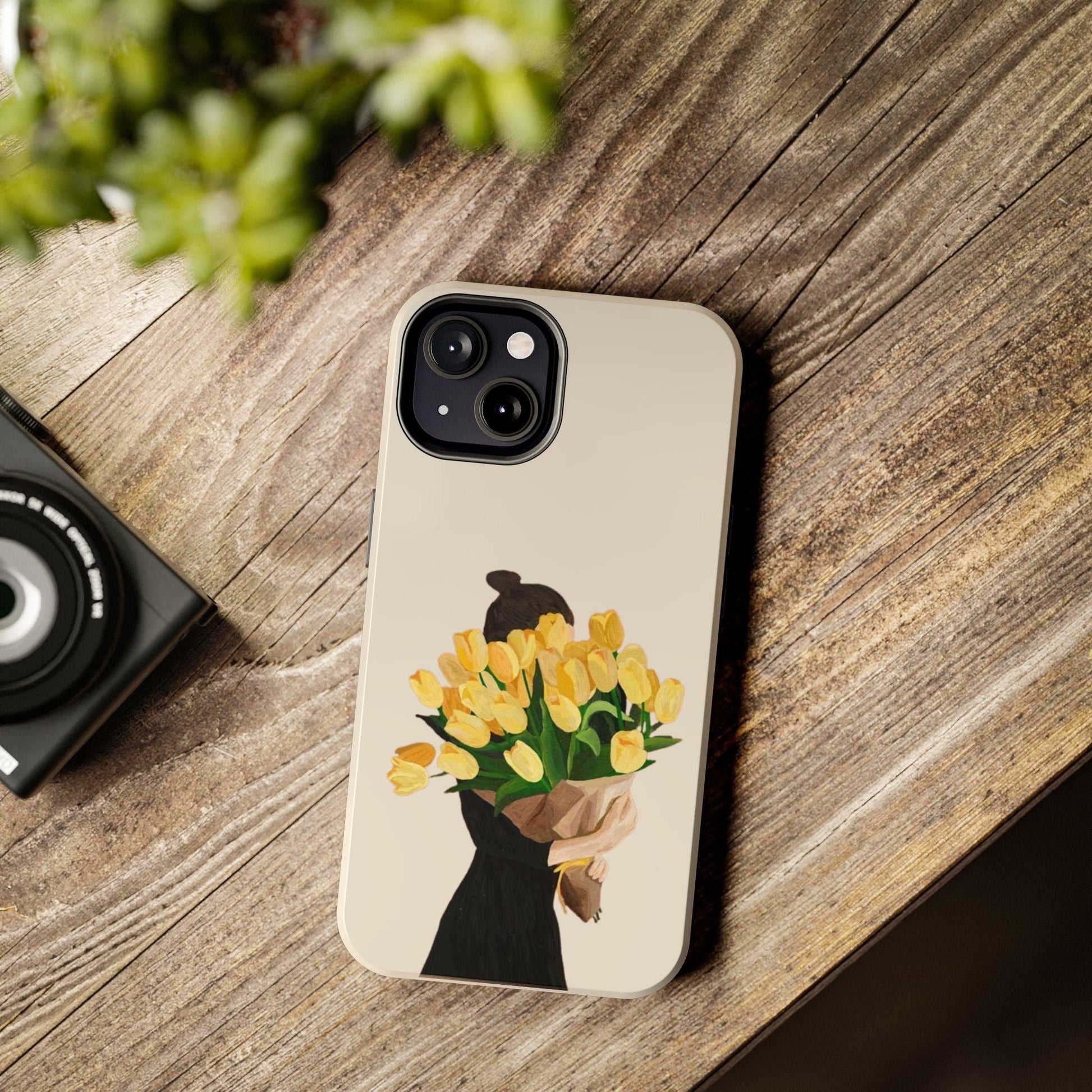 Golden Blooms: Femme Elegance Edition Tough Phone Cases - SmartHomeGoodies