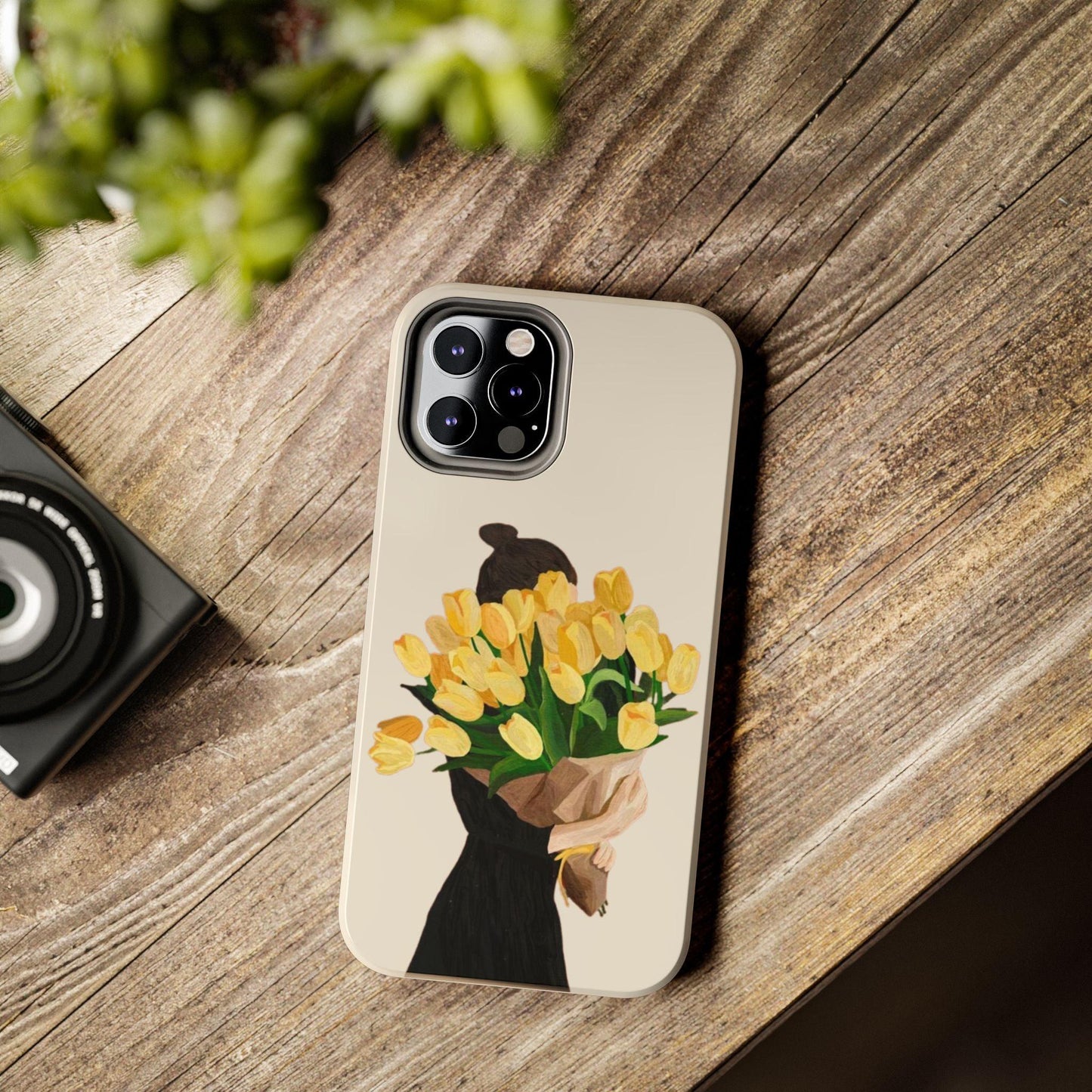 Golden Blooms: Femme Elegance Edition Tough Phone Cases - SmartHomeGoodies