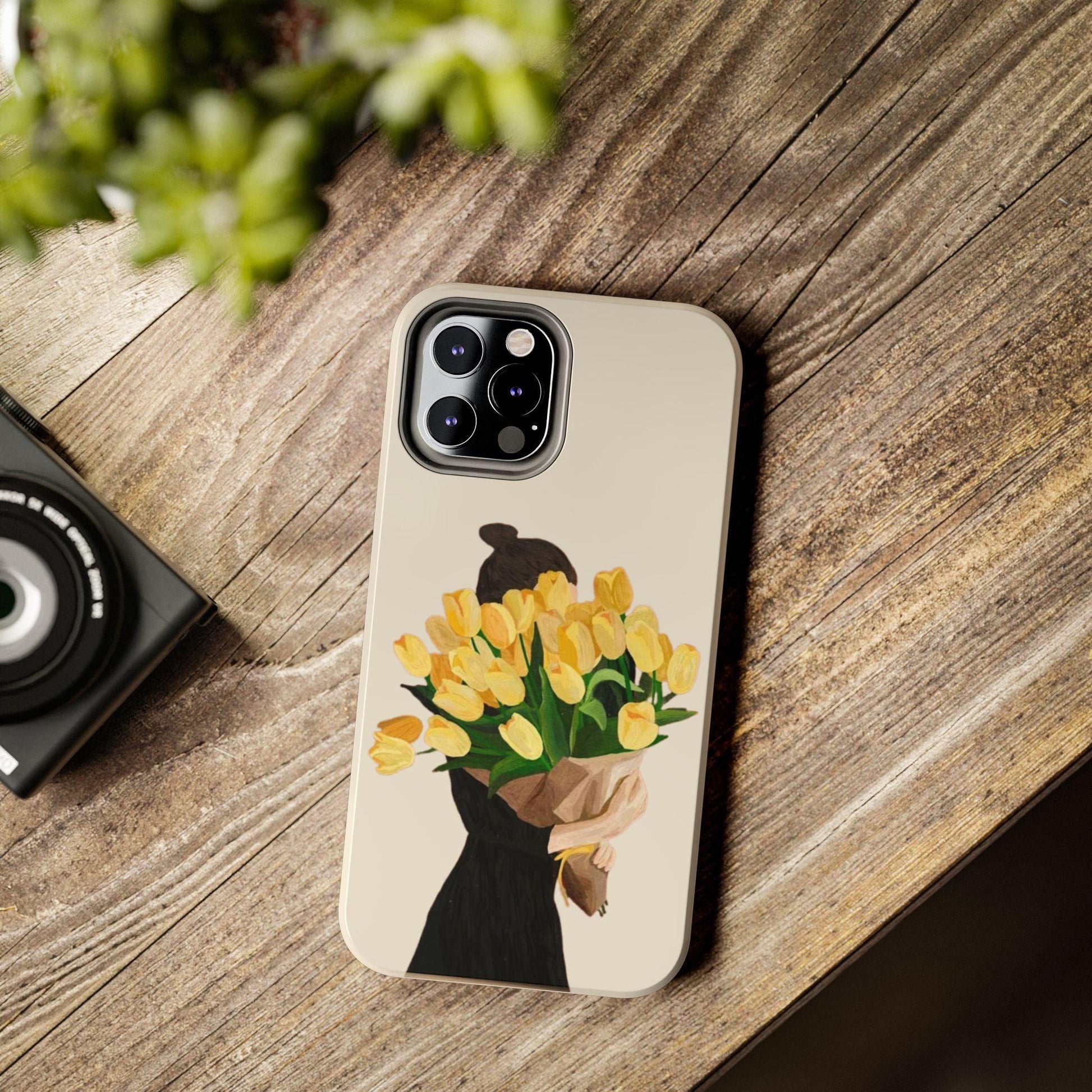 Golden Blooms: Femme Elegance Edition Tough Phone Cases - SmartHomeGoodies