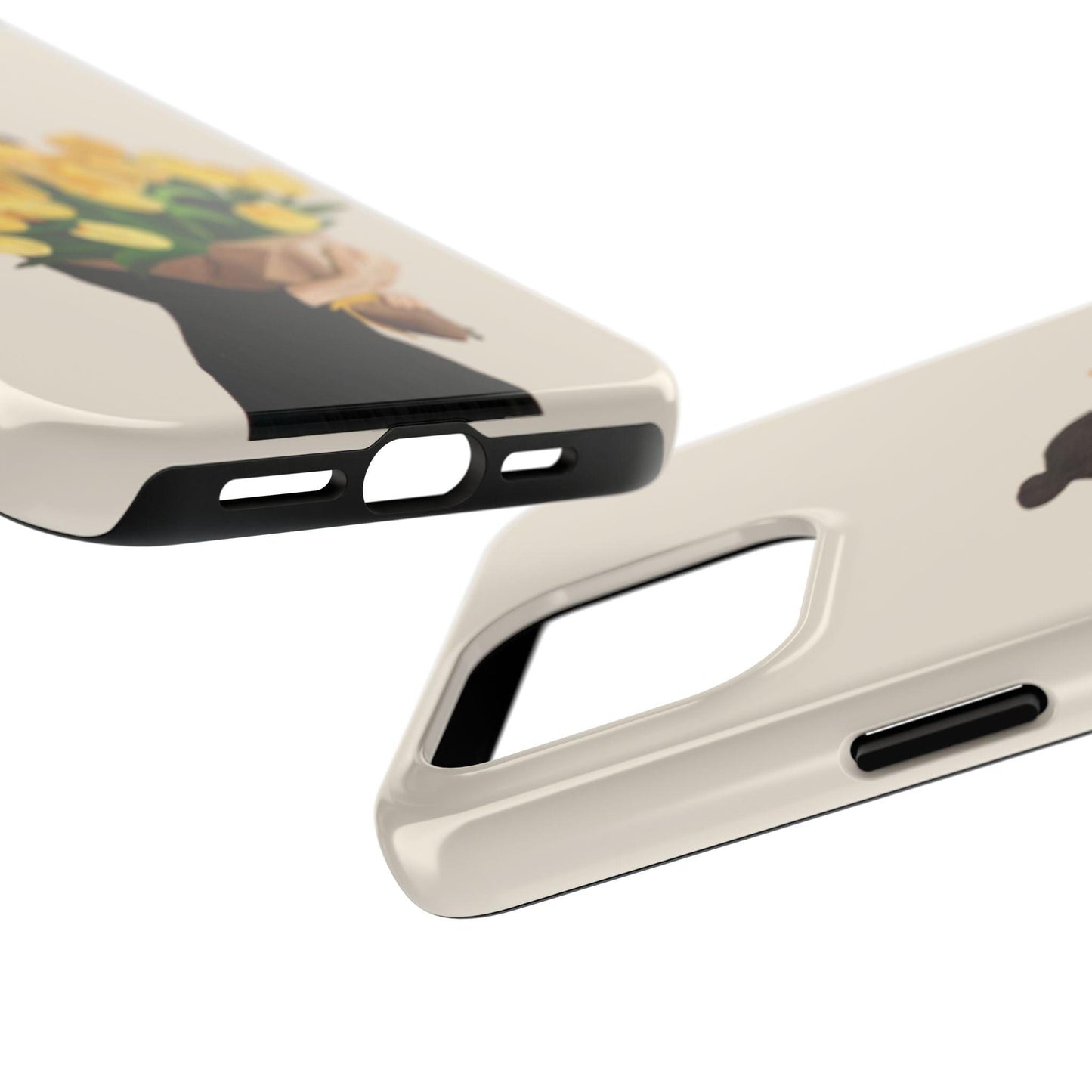 Golden Blooms: Femme Elegance Edition Tough Phone Cases - SmartHomeGoodies