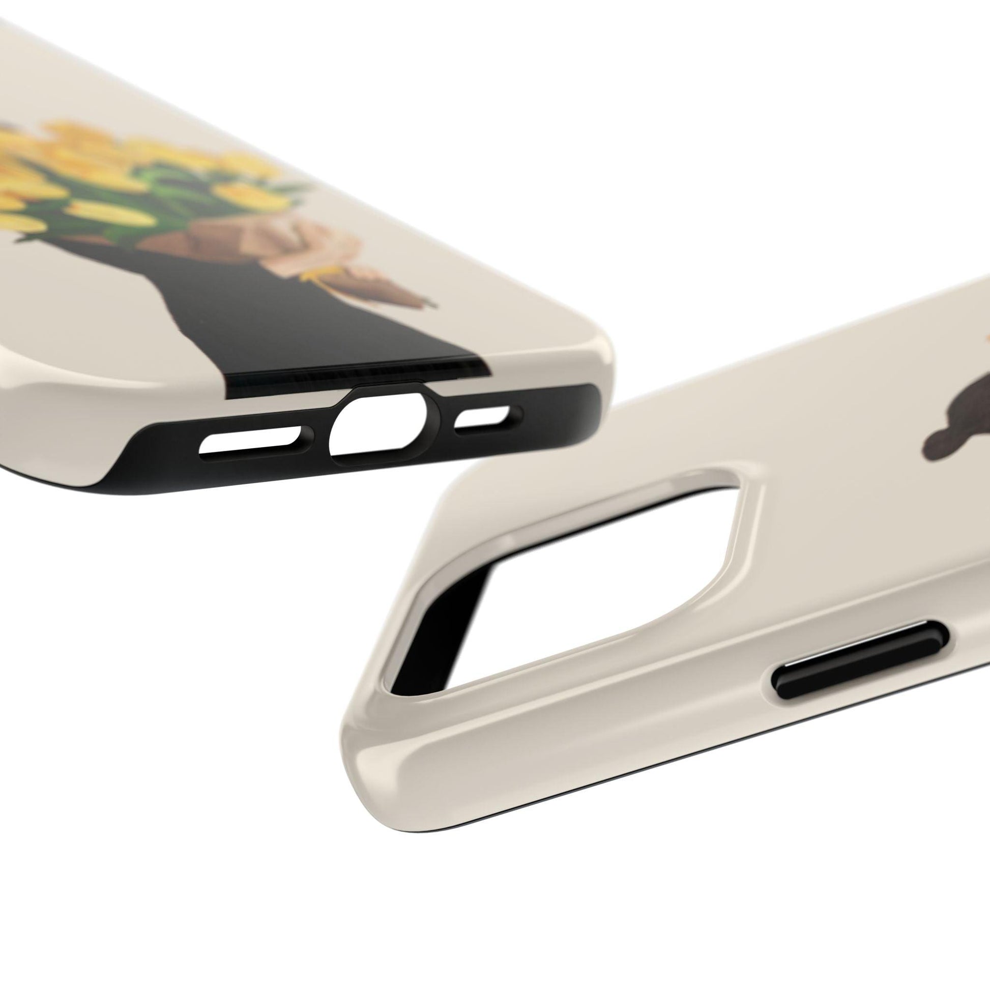 Golden Blooms: Femme Elegance Edition Tough Phone Cases - SmartHomeGoodies