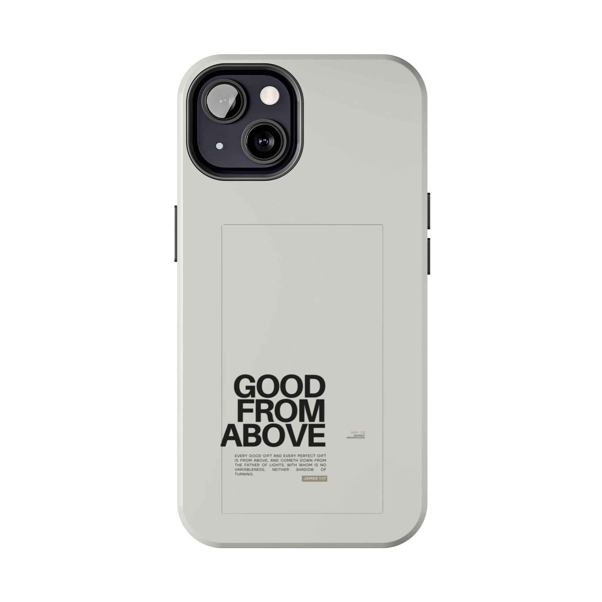 Good From Above Scripture iPhone Cases - SmartHomeGoodies