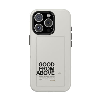 Good From Above Scripture iPhone Cases - SmartHomeGoodies