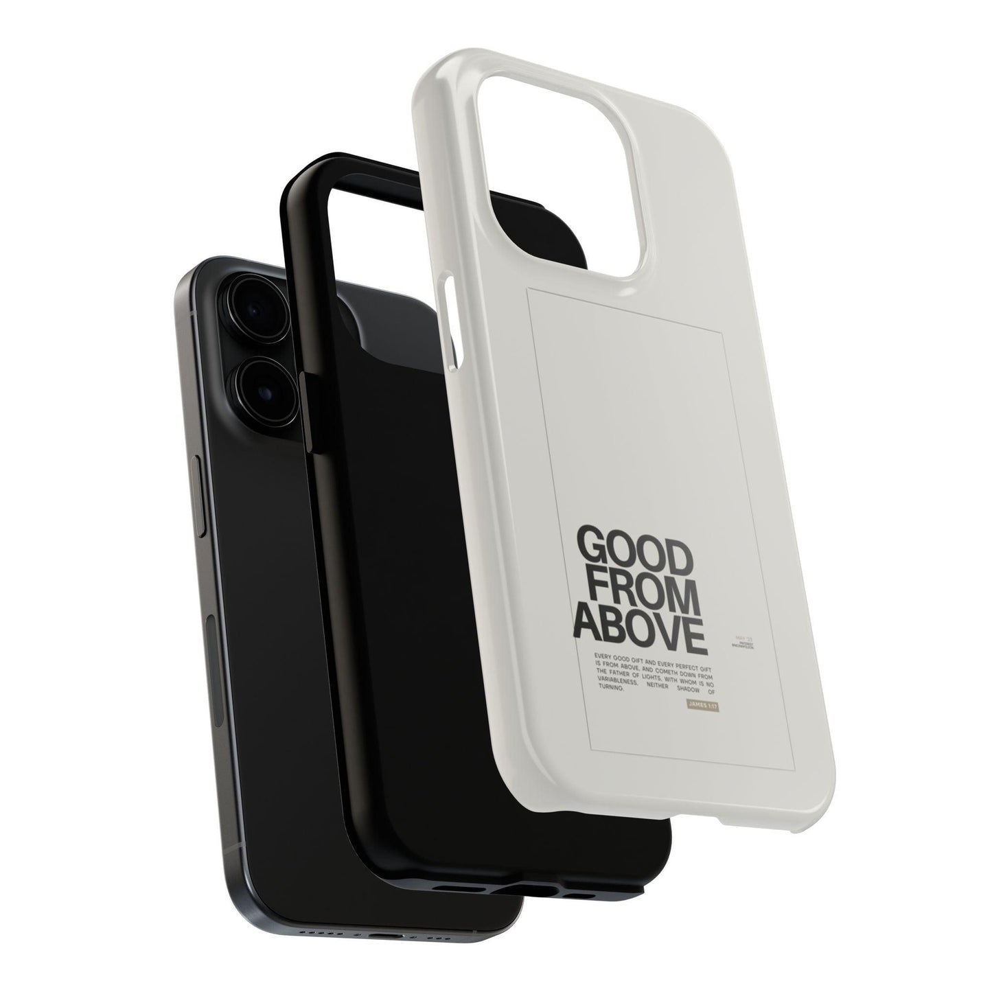 Good From Above Scripture iPhone Cases - SmartHomeGoodies